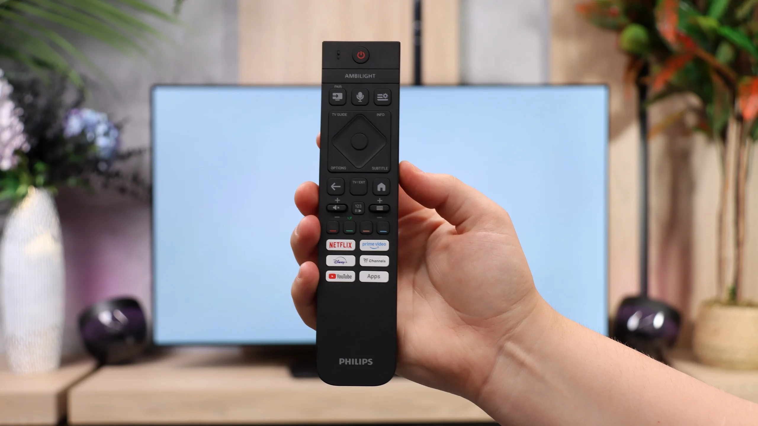 Review Philips OLED811 Appearance of the TV