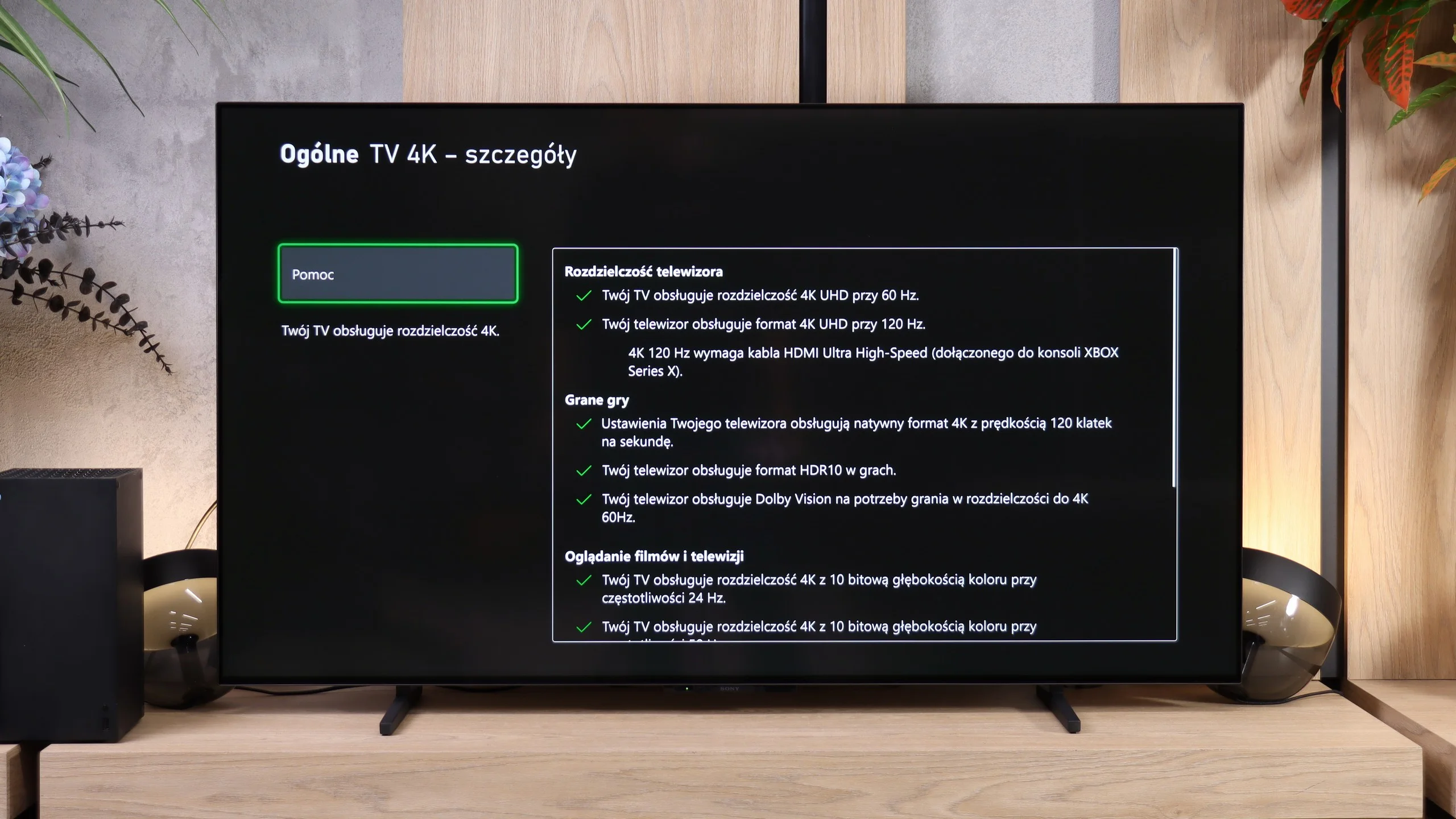 Review Sony BRAVIA 6 (A65) Console compatibility and gaming features