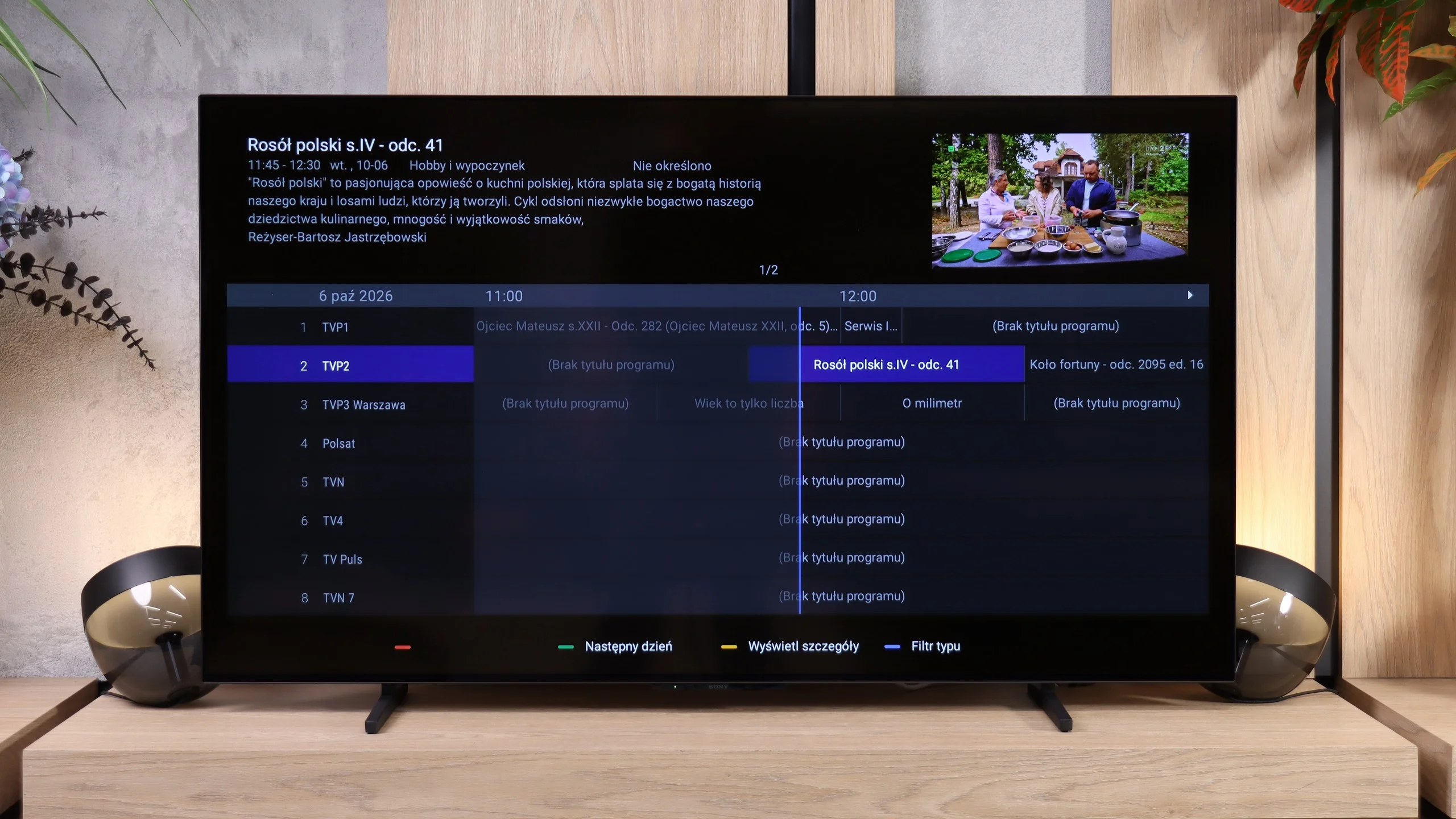 Review Sony BRAVIA 6 (A65) Appearance of the TV