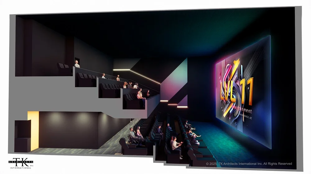 In autumn 2025, the first Samsung Onyx next-generation screen will be installed at the LVL 11 Entertainment cinema in Arizona. The premiere of the new auditorium with a balcony.