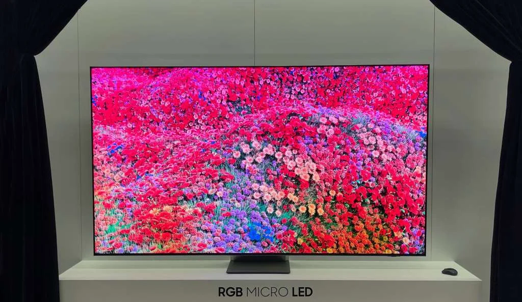 Samsung is not waiting for Sony – the first TV with RGB MicroLED will hit stores this summer.