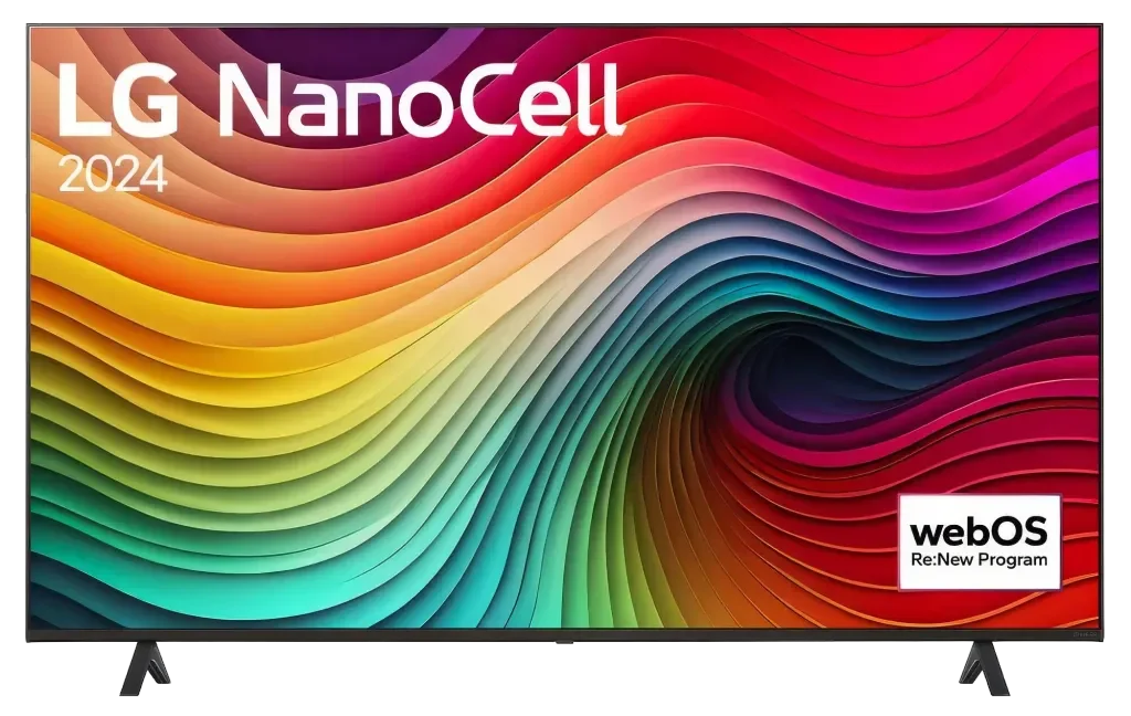 LG Nano82 is an affordable TV with a VA panel and webOS system. Good contrast, convenient remote control, and full access to apps at a reasonable price.