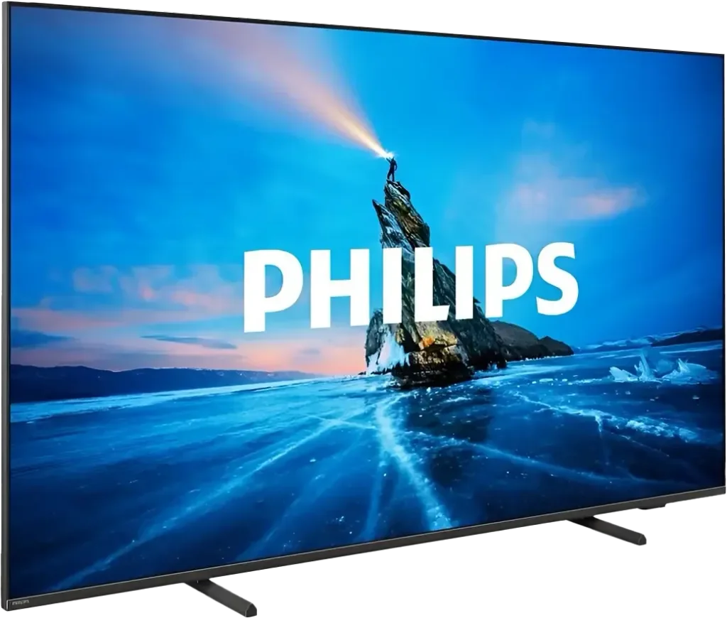 The Philips PML8709 is a MiniLED with a VA panel and Google TV system – without Ambilight, but with very good blacks. A good choice for those looking for an affordable LCD.