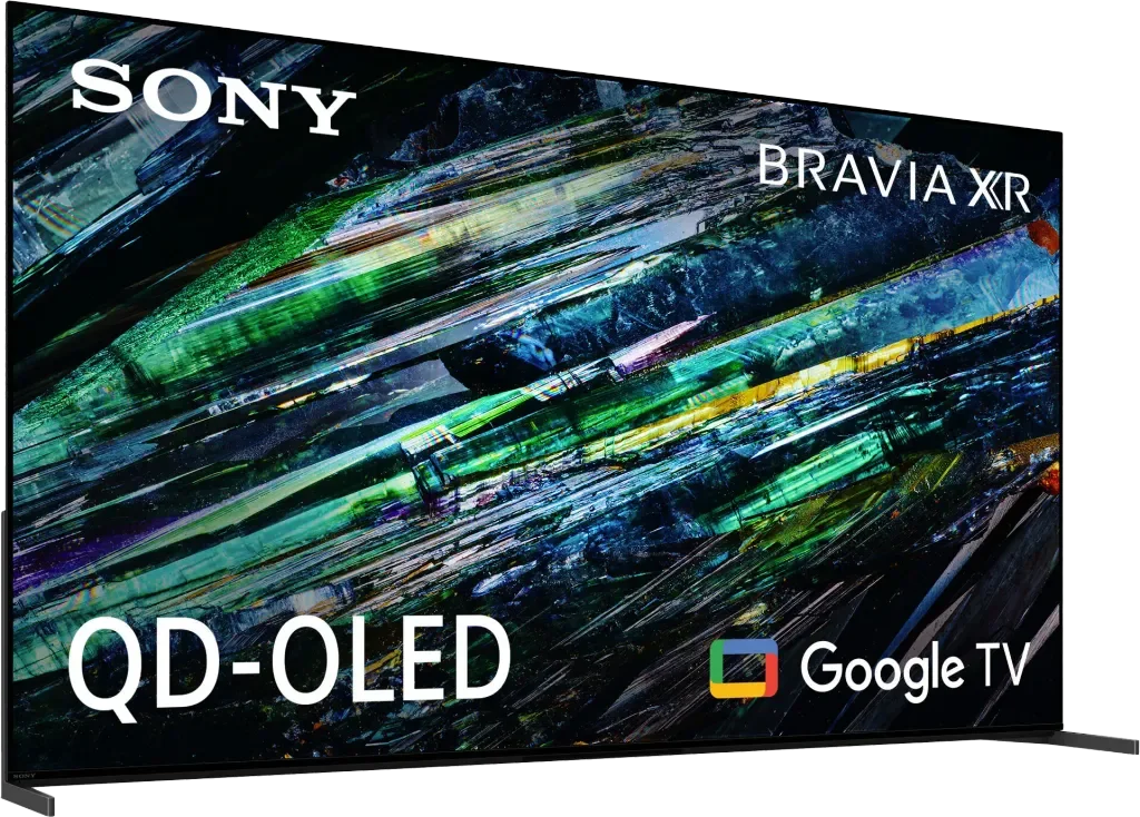 The Sony A95L is a flagship OLED with Google TV. Excellent blacks, QD-OLED brightness, and Dolby Vision. The best Sony OLED for movies and gaming.