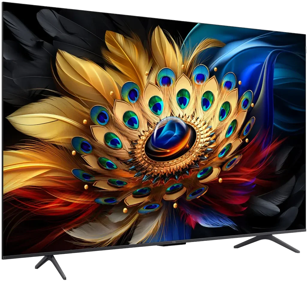 The TCL C655/C69B is a versatile QLED with Google TV, available from 43 to 98 inches. The best everyday TV, also in a 98" version.