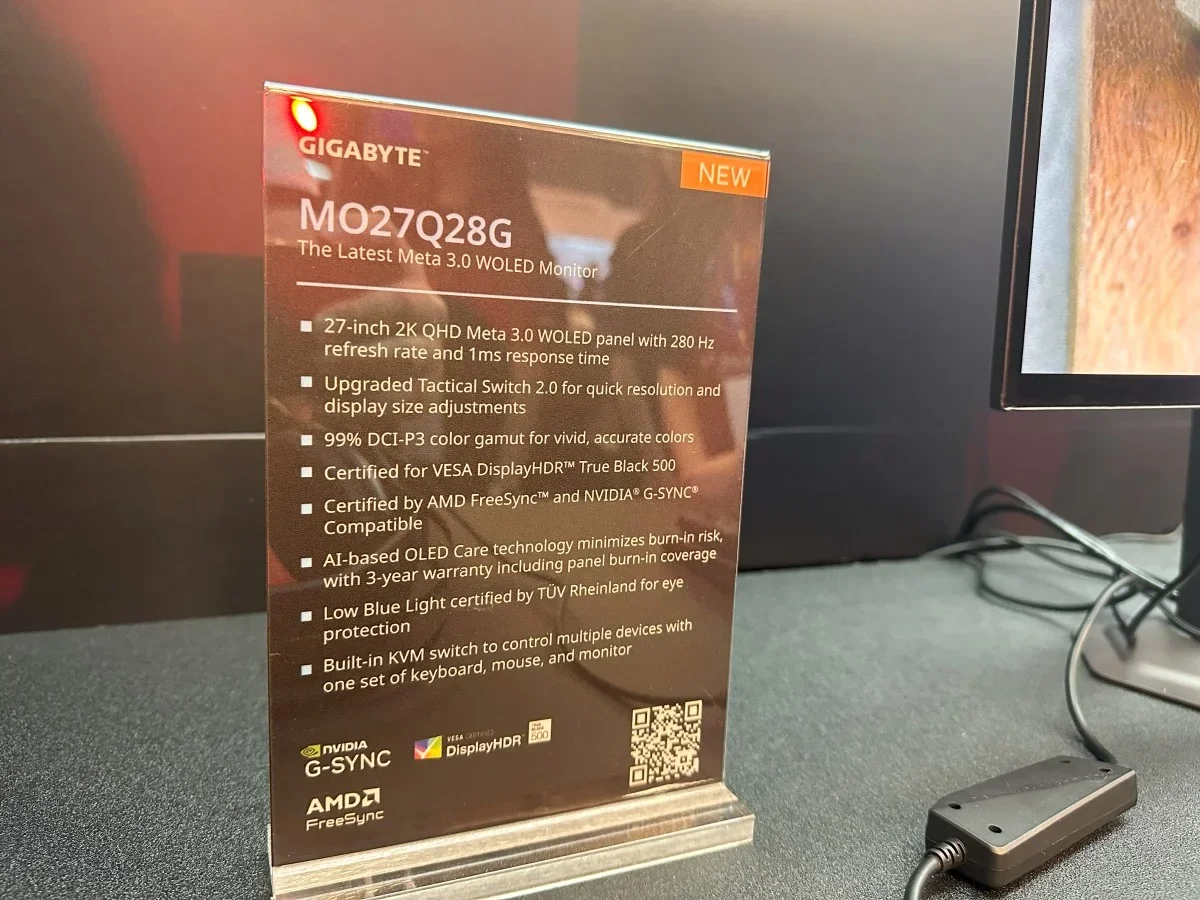 The new OLED from LG is finally coming to monitors. Gigabyte and Asus are opting for 240–540Hz. Is this the end of Samsung's QD-OLED dominance?