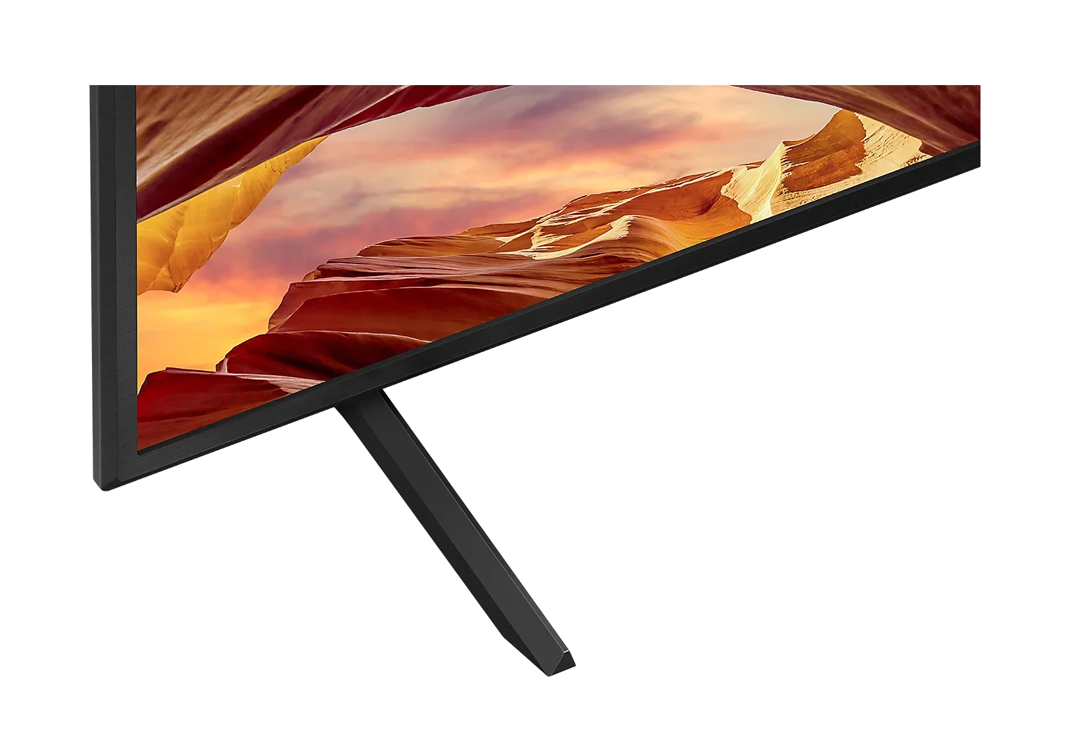 The difference in design is noticeable to the naked eye – the X75WL looked clunky and outdated, while the Bravia 3 finally resembles a modern television.
