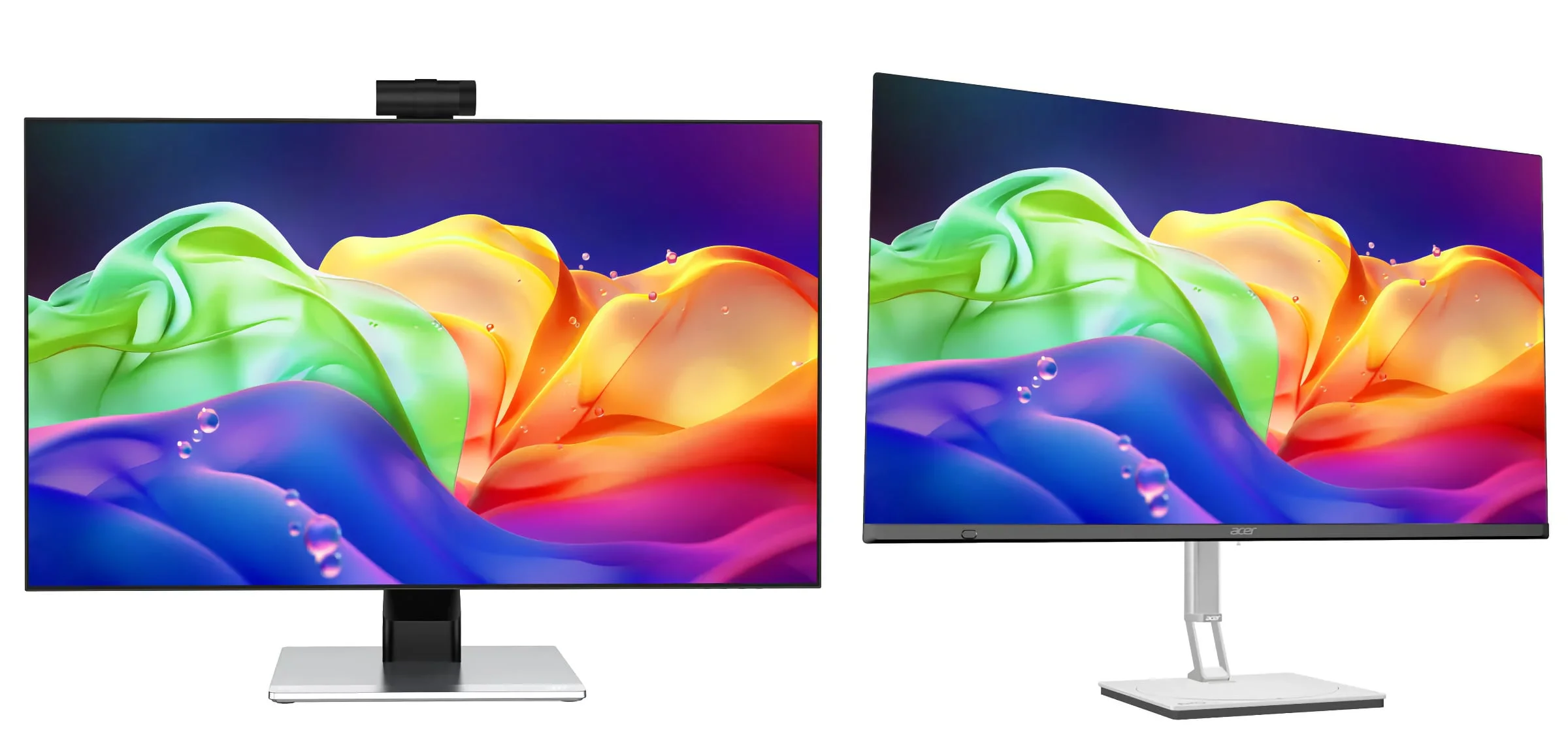 The best 5K and 6K monitors for graphic designers 2025 – Acer ProCreator PE0 with touch, 8MP webcam, and perfect color reproduction.
