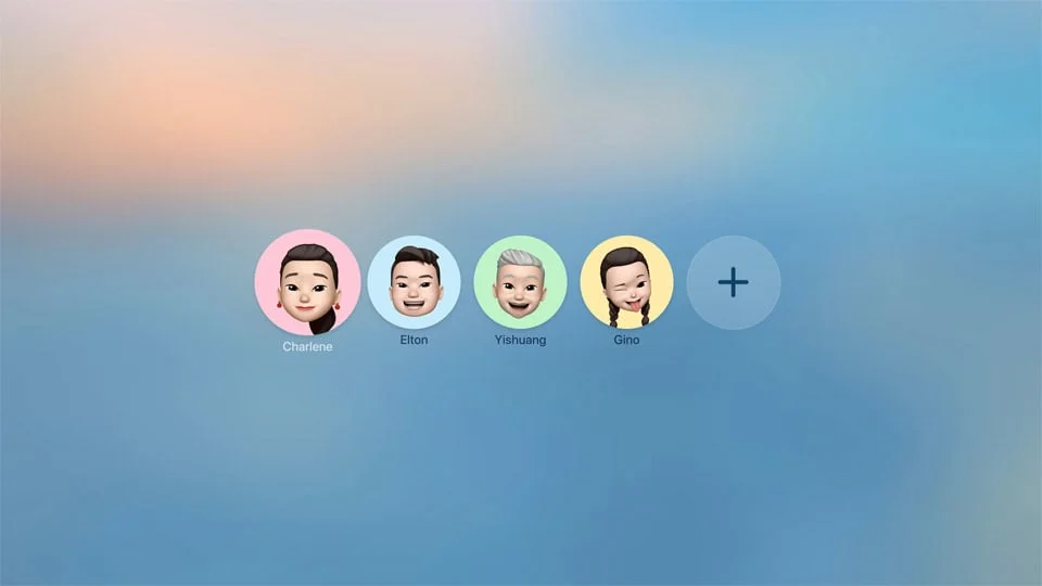 New feature in tvOS 26 – each household member has their own recommendations and list of films.