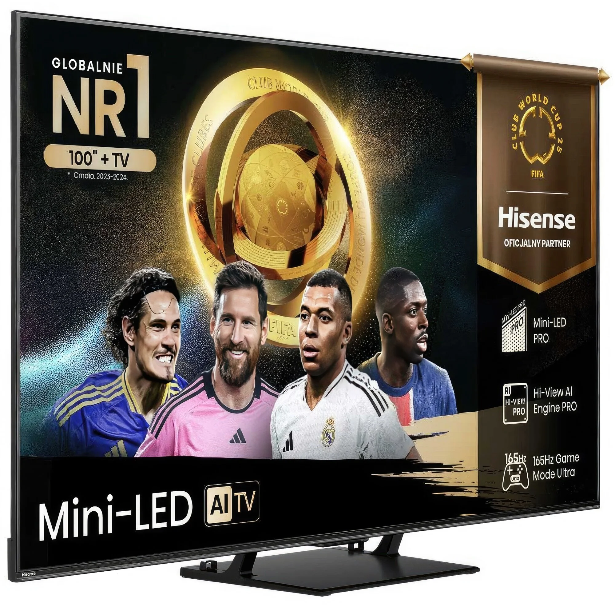 Hisense U7Q is a mid-range Mini LED 2025 with high brightness, HDMI 2.1, and solid HDR. A great choice for gamers and sports fans.