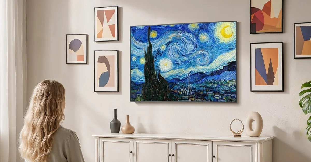 Nowy iFFALCON Mural wygląda jak obraz, wspiera Dolby Vision i kosztuje dużo mniej niż Samsung The Frame. Zobacz, czy warto go wybrać.