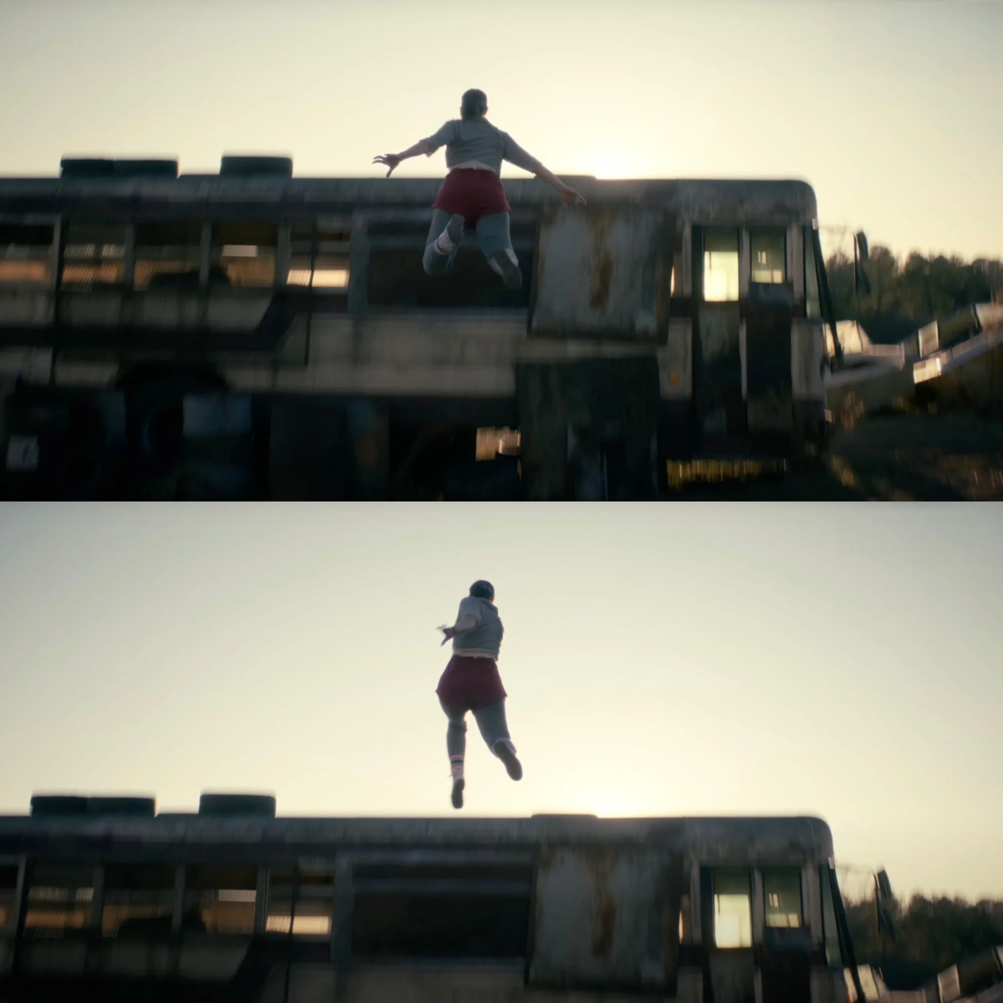 Netflix reveals a shocking scene — Eleven jumps like never before. Is this the beginning of her full control over flying in season 5?