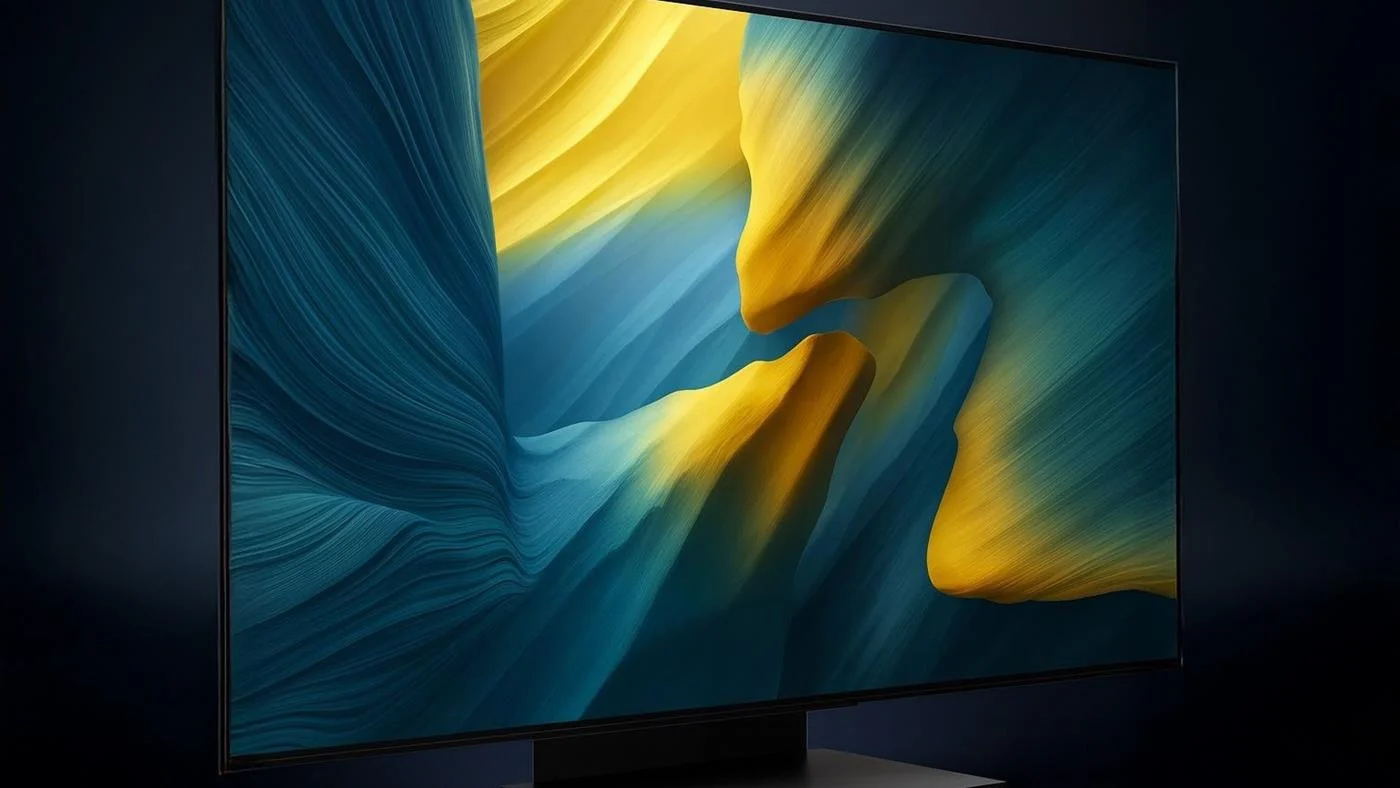 Samsung OLED 2025 (S95F) z certyfikatem Real Black. Glare-Free 2.0, AMD FreeSync Premium Pro i NVIDIA G-SYNC dla kinowych wrażeń i gamingu.