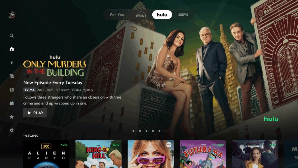 Od 8 października Hulu zastępuje Star na świecie. Disney+ wprowadza odświeżoną aplikację z nową stroną główną i personalizacją treści.