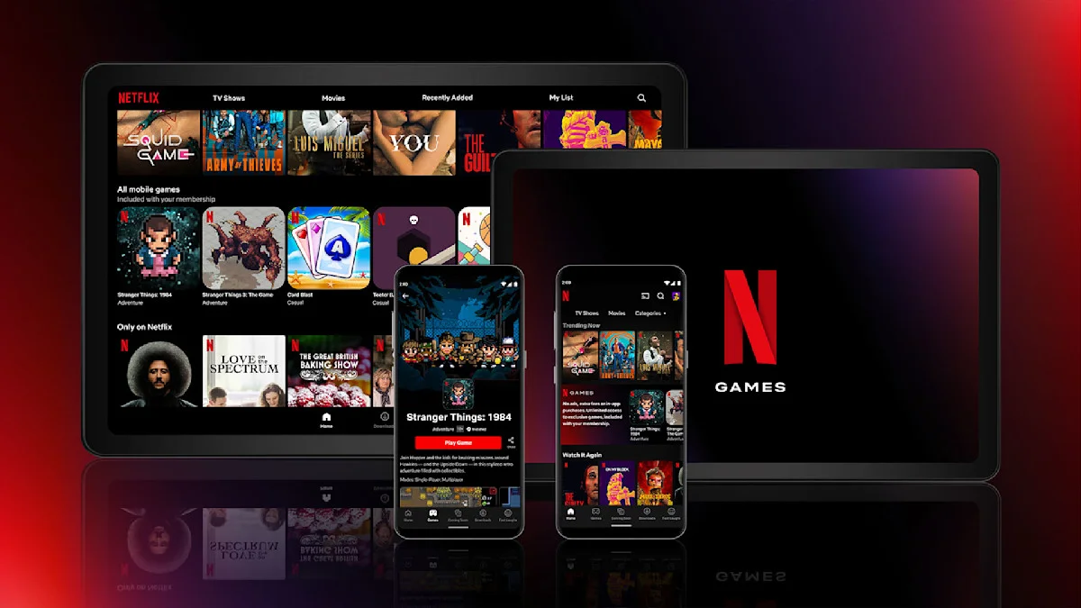 Netflix wprowadza gry imprezowe na telewizory – LEGO, Tetris i Pictionary już wkrótce w zakładce „Games”.