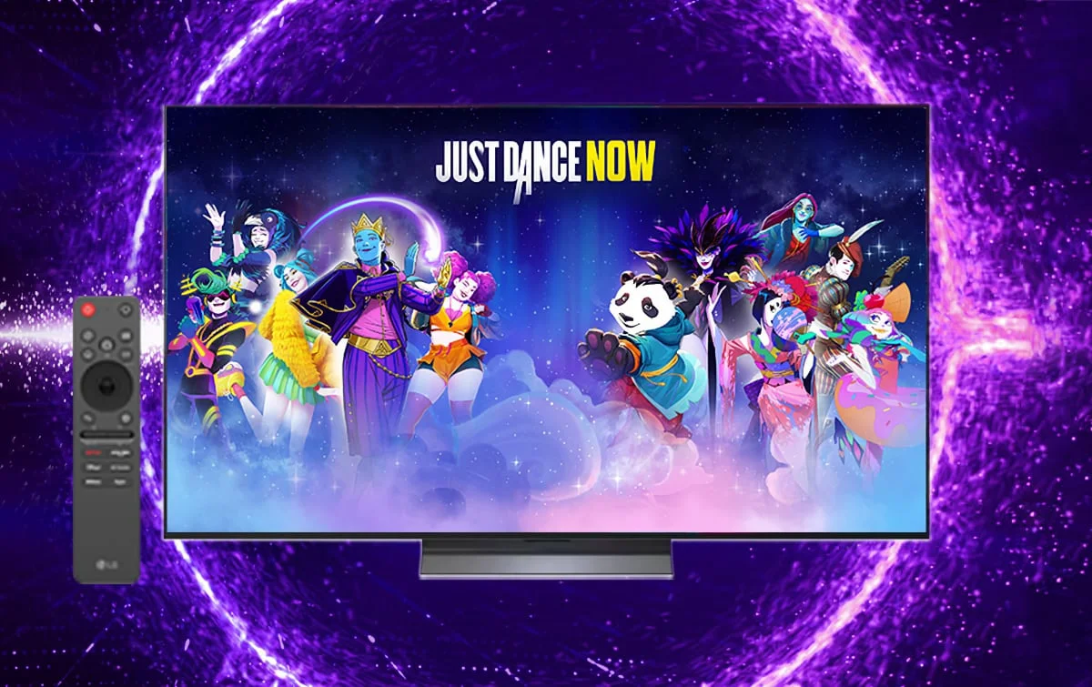 LG Smart TV z webOS 22 zamieniają się w konsolę! Just Dance Now bez kabli, bez smartfona, z Magic Remote w roli sensora ruchu.