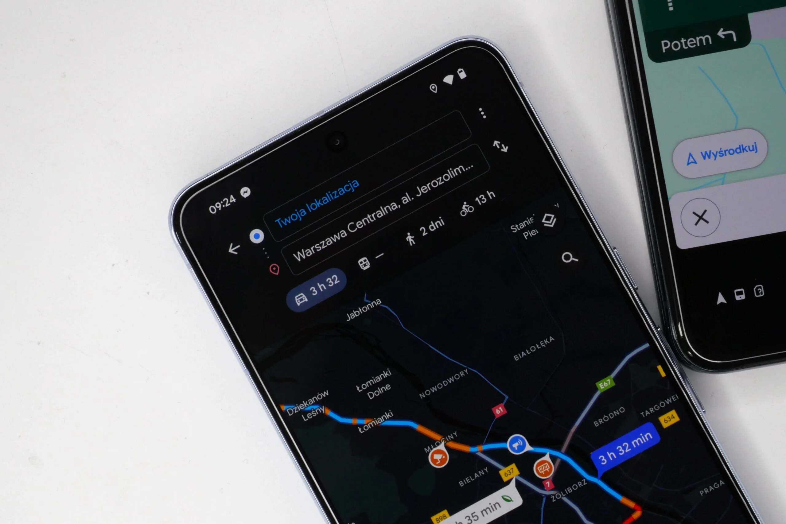 Google wprowadza tryb niskiego zużycia energii w Mapach! Koniec z gorącym telefonem i rozładowaną baterią po dłuższej trasie.