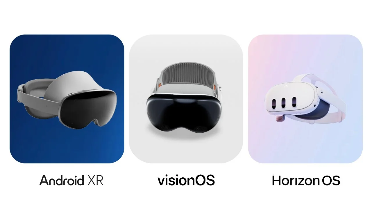  Micro-OLED kontra LCD, M5 kontra Snapdragon. Poznaj różnice między Vision Pro, Galaxy XR i Quest 3 – trzy światy XR w jednym porównaniu.