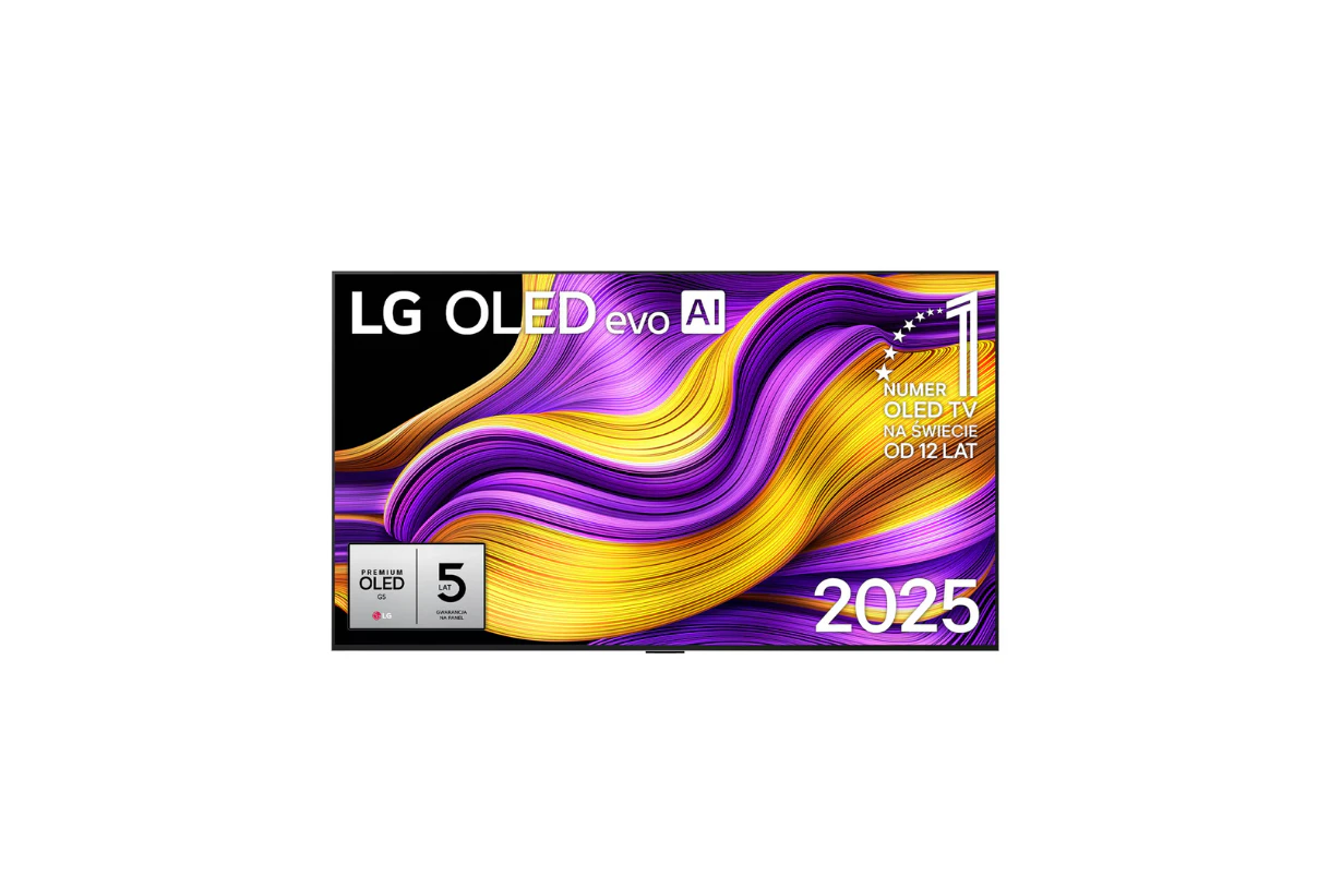 LG G5 – OLED 2025 z rekordową jasnością 2000 nitów i 5-letnią gwarancją. Perfekcyjny obraz w dzień i w nocy, bez kompromisów.
