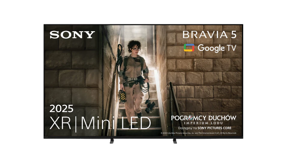 Sony BRAVIA 5 85” taniej o ponad 1000 zł! Telewizor MiniLED 4K z odświeżaniem 120 Hz i systemem Google TV dostępny teraz za 9 989 zł. Świetna okazja dla fanów filmów, sportu i gier.