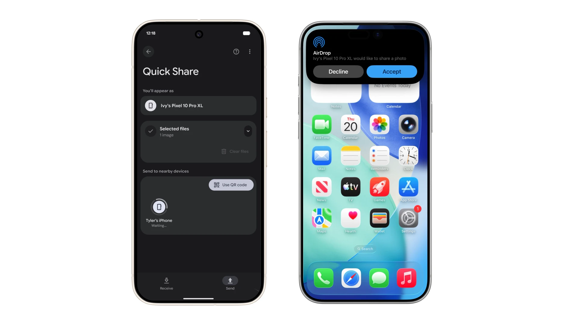 iPhone ↔ Android bez barier! AirDrop i Quick Share zaczynają działać razem, ale na razie tylko na Pixelu 10. Sprawdź szczegóły i plany Google na rozszerzenie funkcji.
