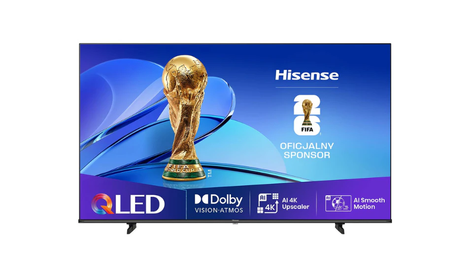 Hisense E7Q 65” hit cenowy! Duży QLED z Dolby Vision i Atmos w super promocji. Idealny telewizor do salonu za mniej niż 2000 zł.