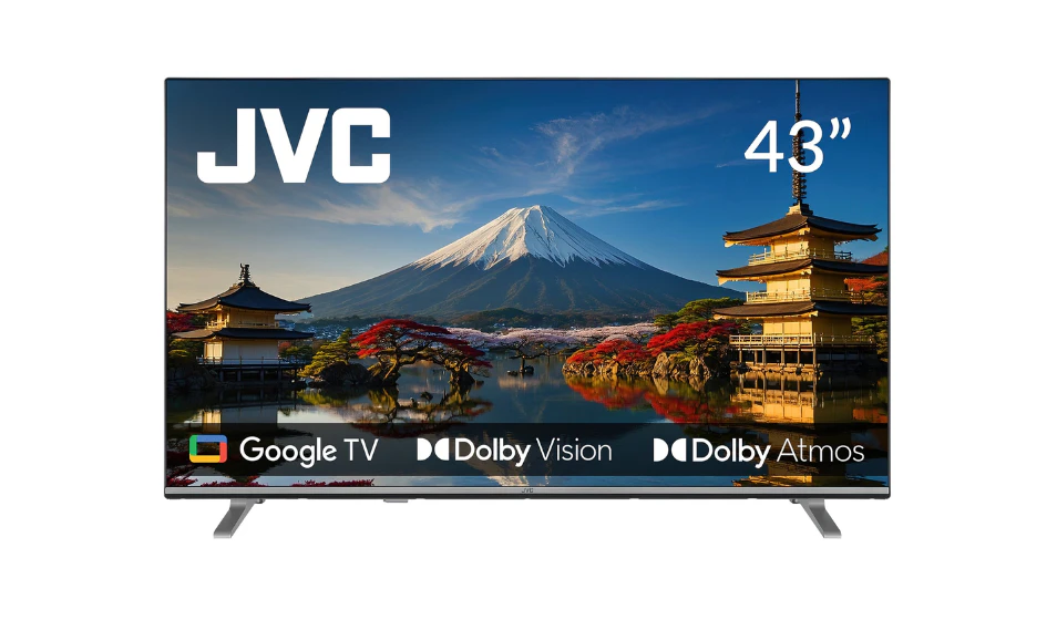 Kup JVC LT-VG7400 43” w najniższej cenie – tylko 999 zł! Telewizor UHD z Dolby Atmos, HDMI 2.1 i szybkim Google TV to hitowy model 2025 roku.
