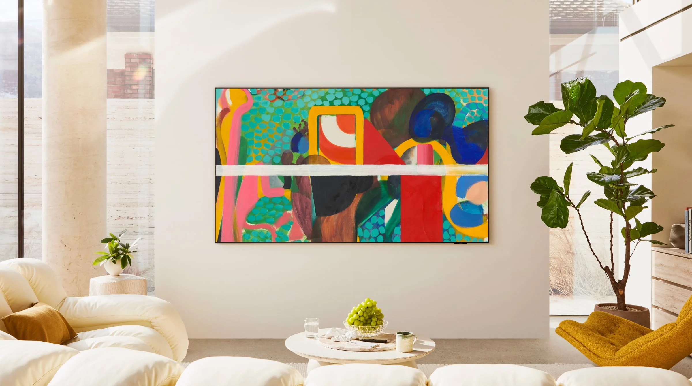 Samsung aktualizuje Art Store dla The Frame — 20 projektów Liberty, 15 ikon z Tate i współczesne prace z Art Basel. Zobacz, jak zmienia się cyfrowa sztuka w Twoim domu.