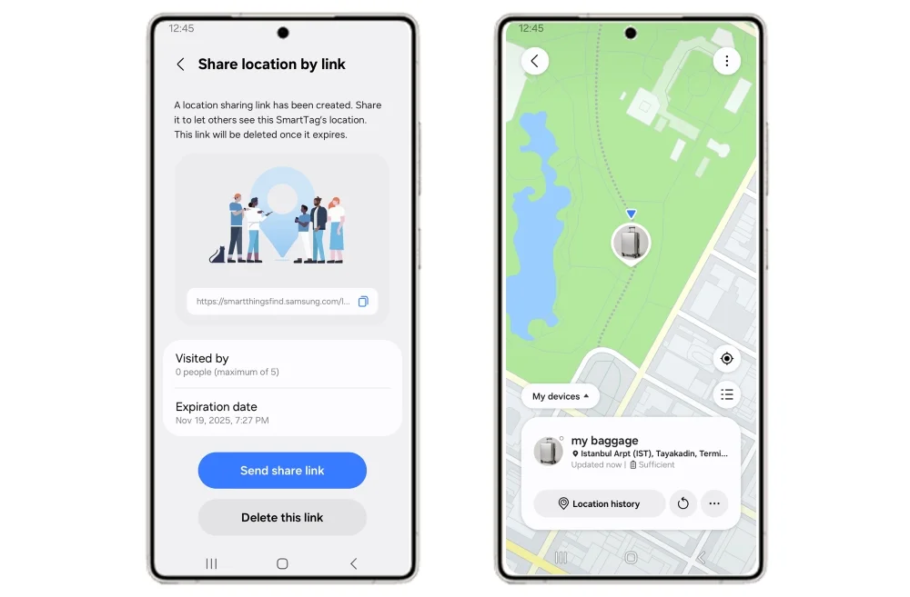 SmartThings Find is coming to aviation. Samsung and Turkish Airlines are launching the Smart Tagged Baggage Service, which makes it easier to locate lost luggage and improves the travel experience. Discover the details of the collaboration.