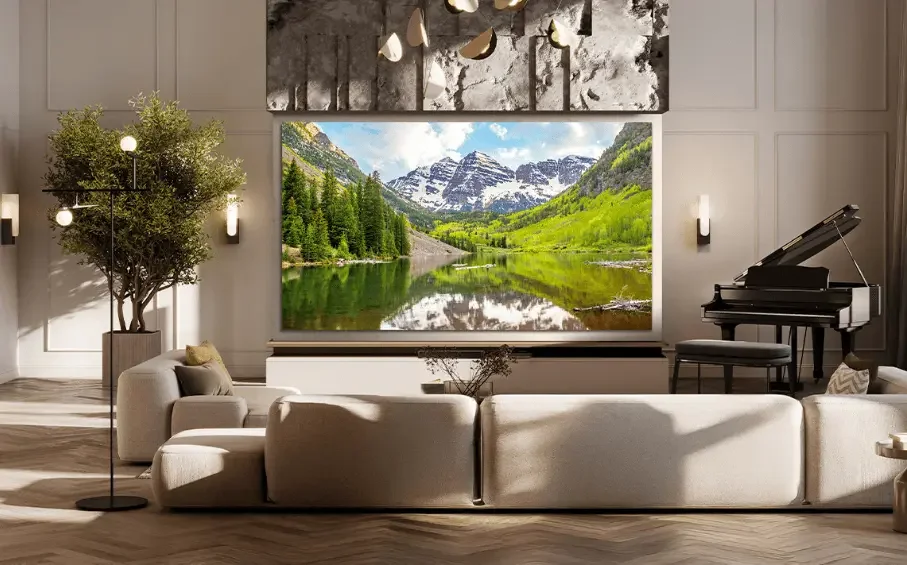 136 cali, Active Matrix i MicroLED – LG Magnit Active Micro LED wchodzi na rynek USA. Poznaj specyfikację, możliwości i powody, dla których to telewizor poza zasięgiem większości użytkowników.