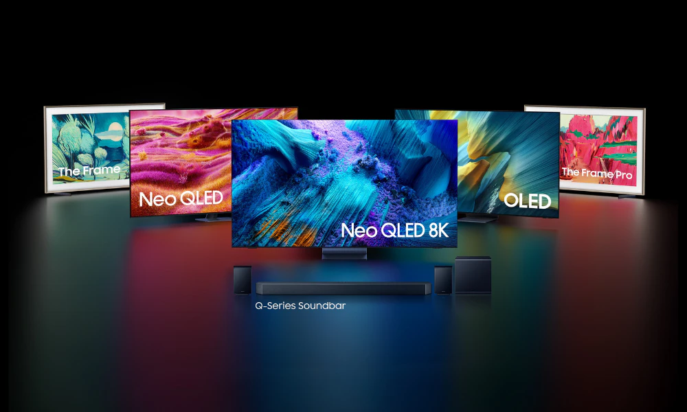 Telewizory Samsung z technologią Quantum Dot oferują dokładne kolory, wysoki kontrast i długą żywotność. Sprawdź, które modele QLED i Neo QLED uzyskały certyfikat TÜV Rheinland.