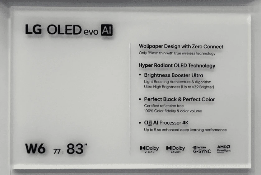 Przecieki ujawniają LG OLED W6 – ultracienki telewizor tapetowy z technologią Zero Connect i panelem Hyper Radiant. Oficjalna premiera ma nastąpić podczas CES 2026.