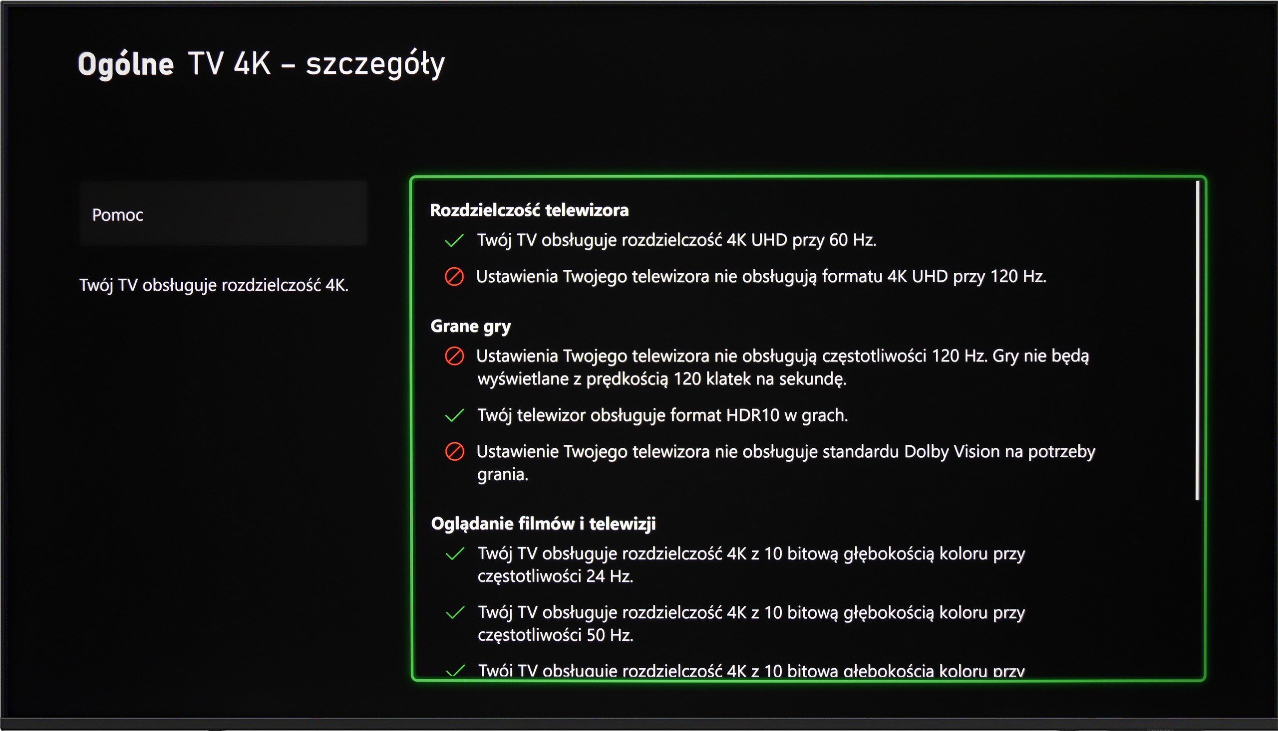 Test Samsung U8000F (IPS) Funkcje dla graczy