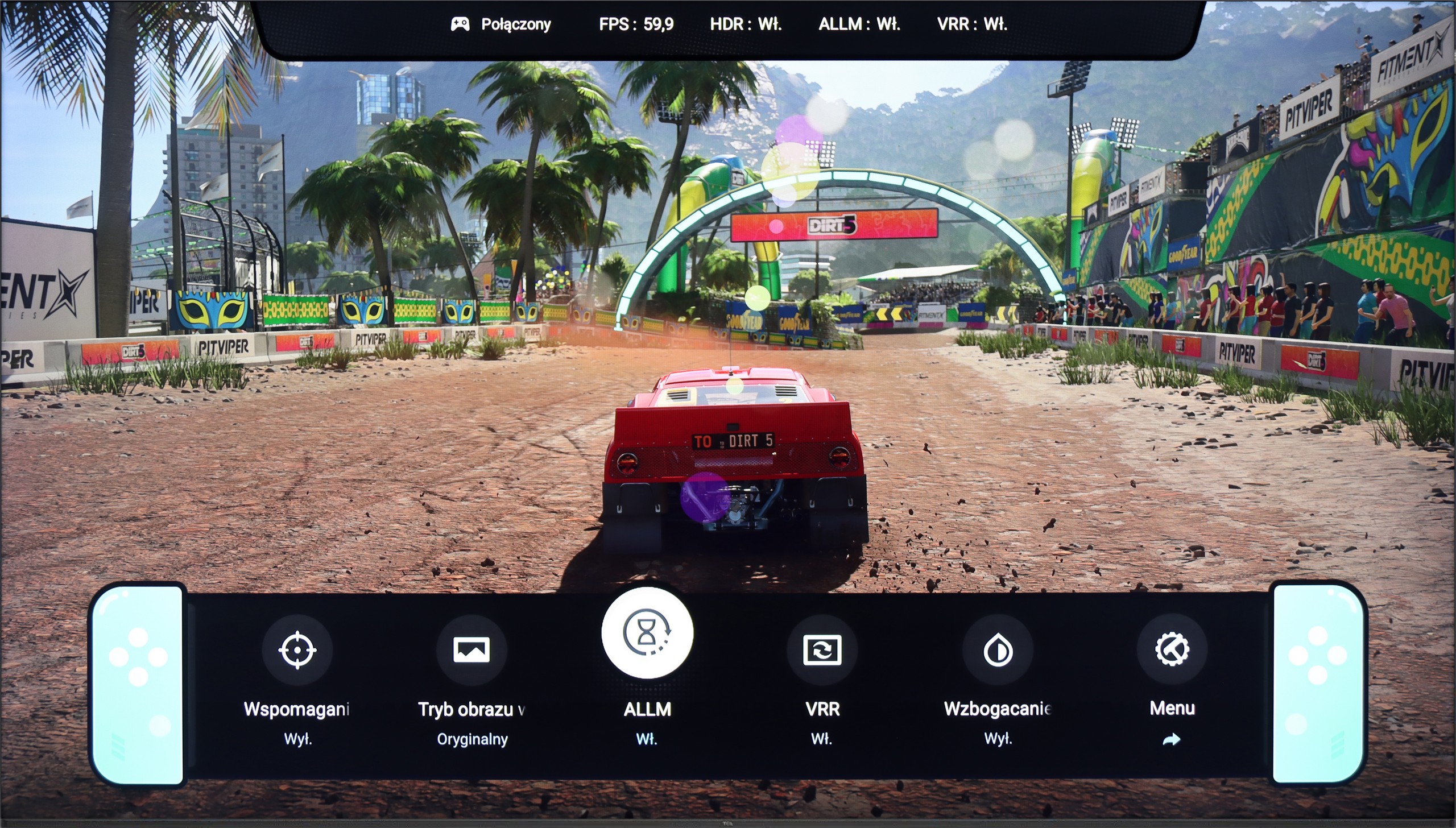 Test TCL P7K / P79K  Funkcje dla graczy
