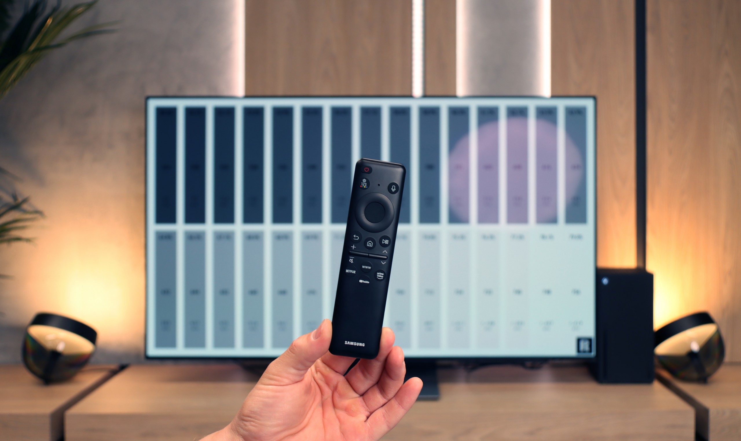 Test SAMSUNG S90F (WOLED) Funkcje telewizora