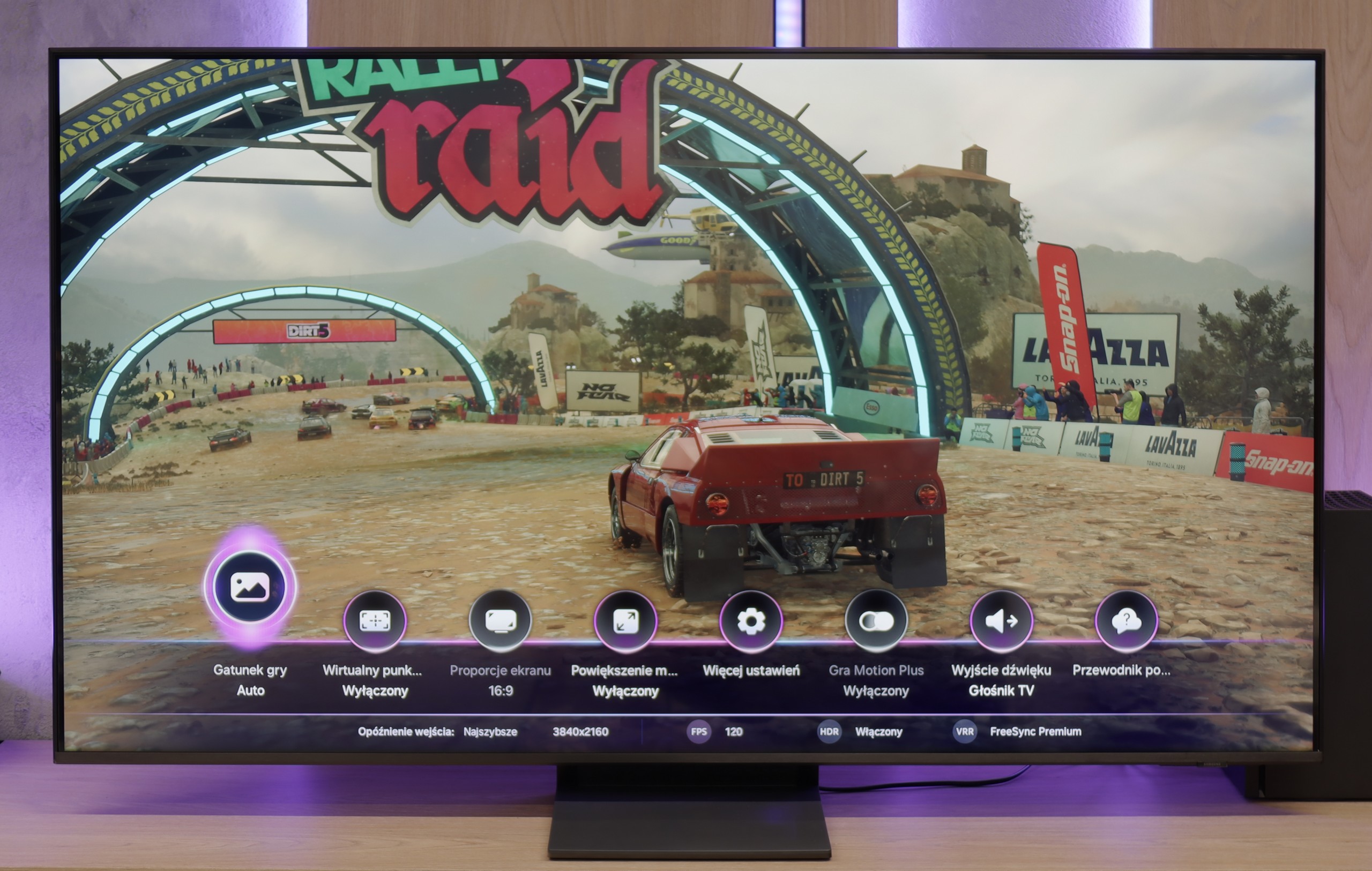 Test Samsung Neo QLED QN70F / QN74F / QN77F Funkcje dla graczy