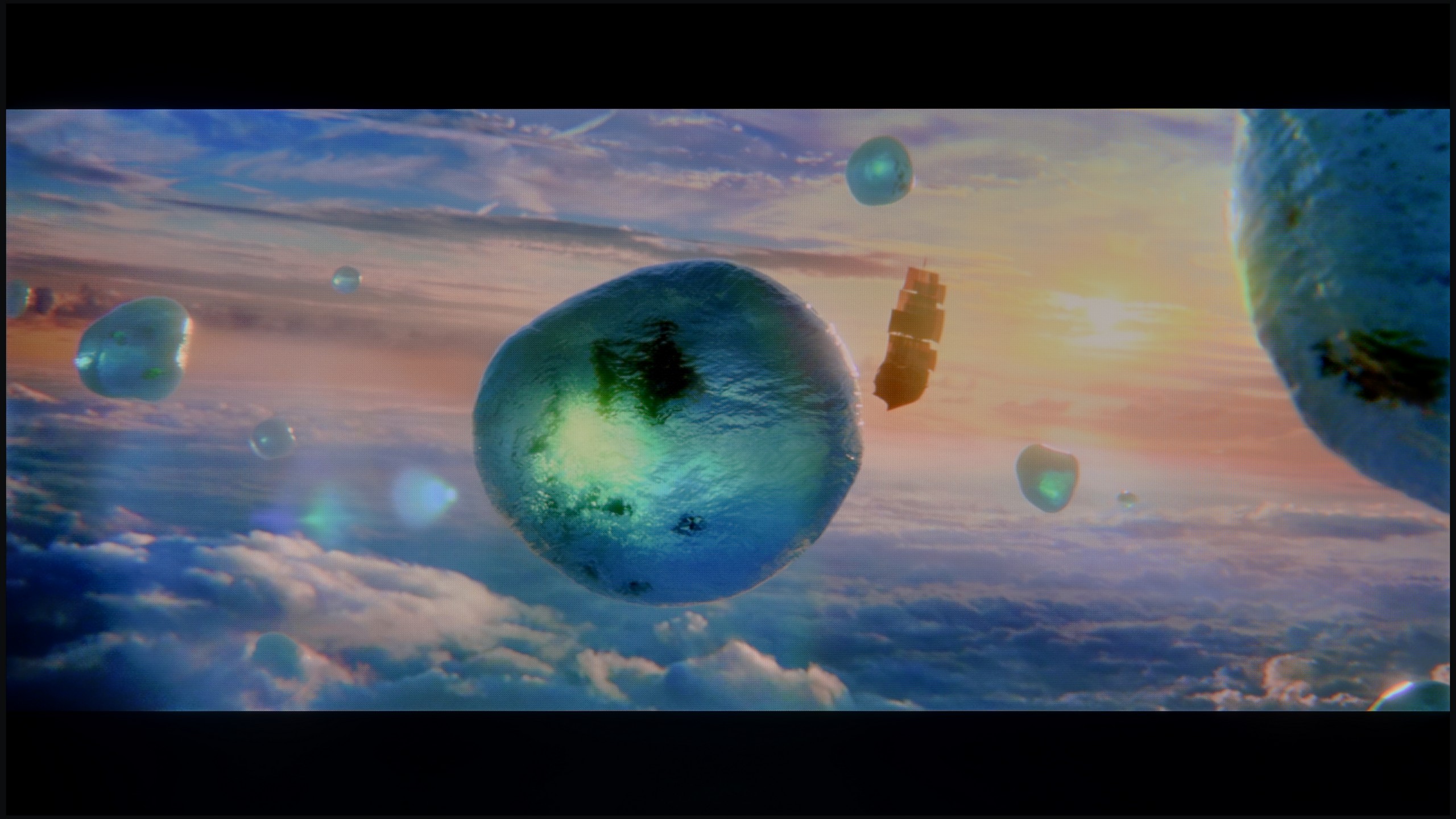 Review Samsung The Frame 2025 (LS03F) Scene from movie PAN