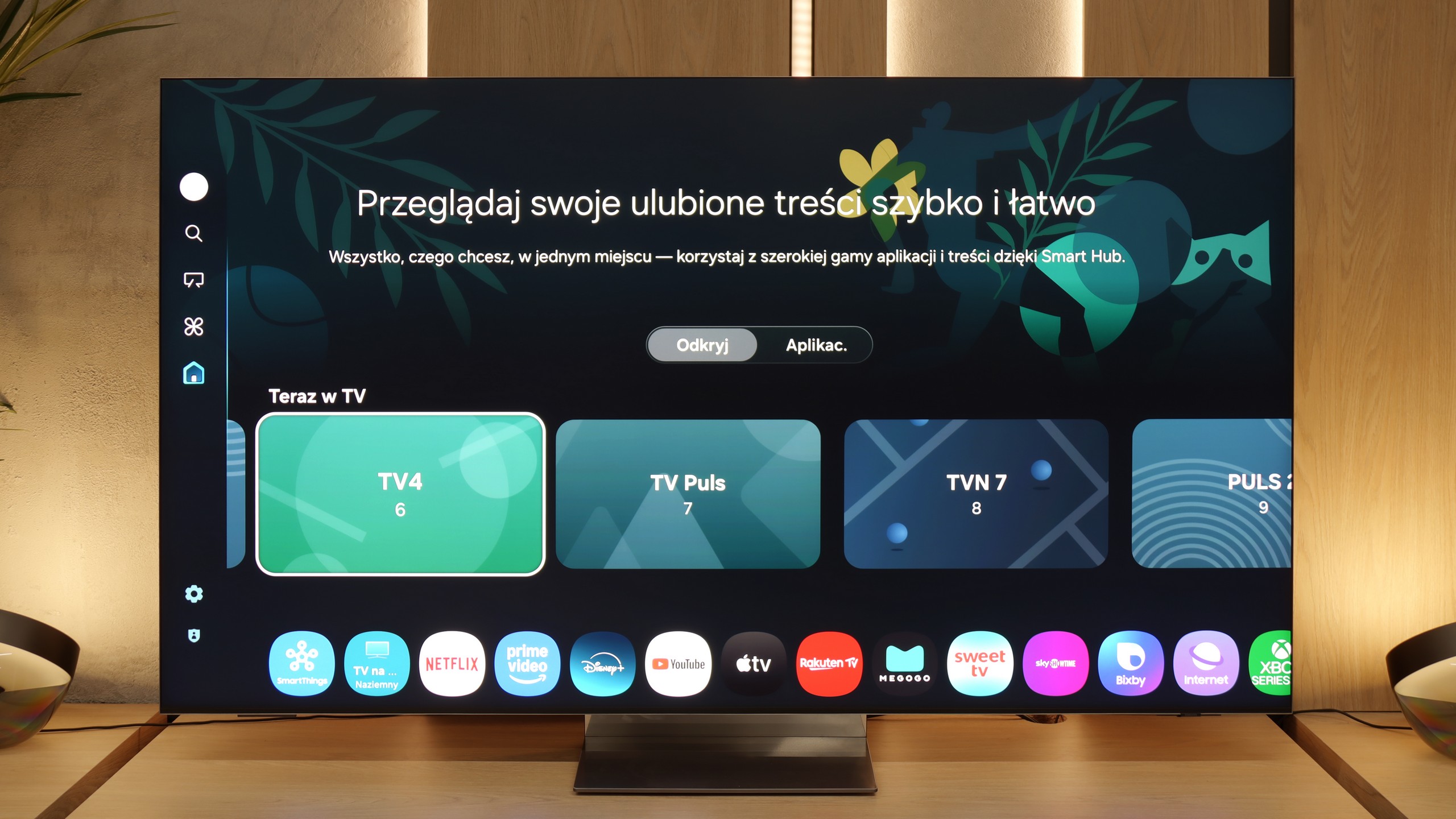 Test Samsung QN990F Funkcje telewizora