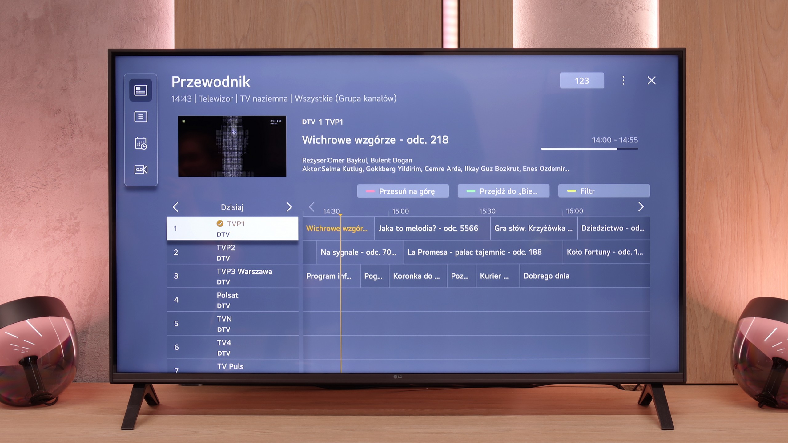 Test LG UA75006LA (IPS) Funkcje telewizora