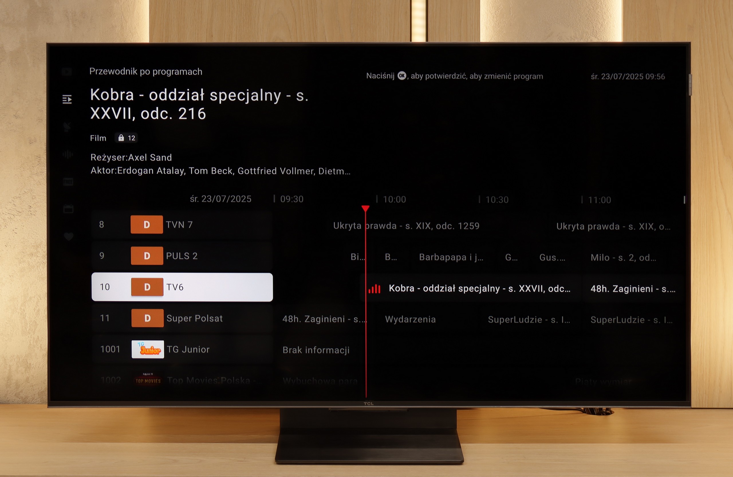 Test TCL C7K / QM7K Funkcje telewizora