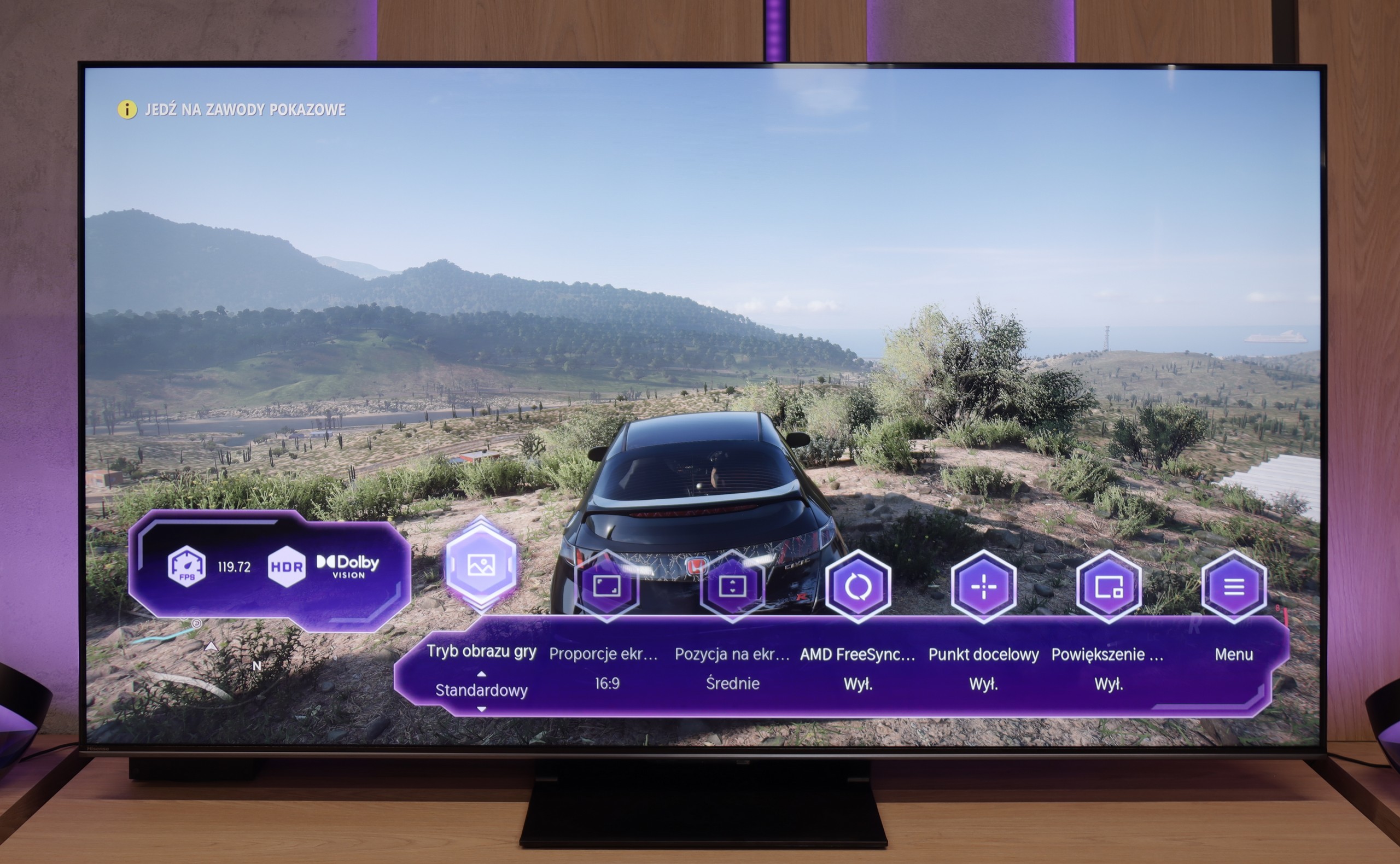 Test Hisense U7Q PRO Funkcje dla graczy