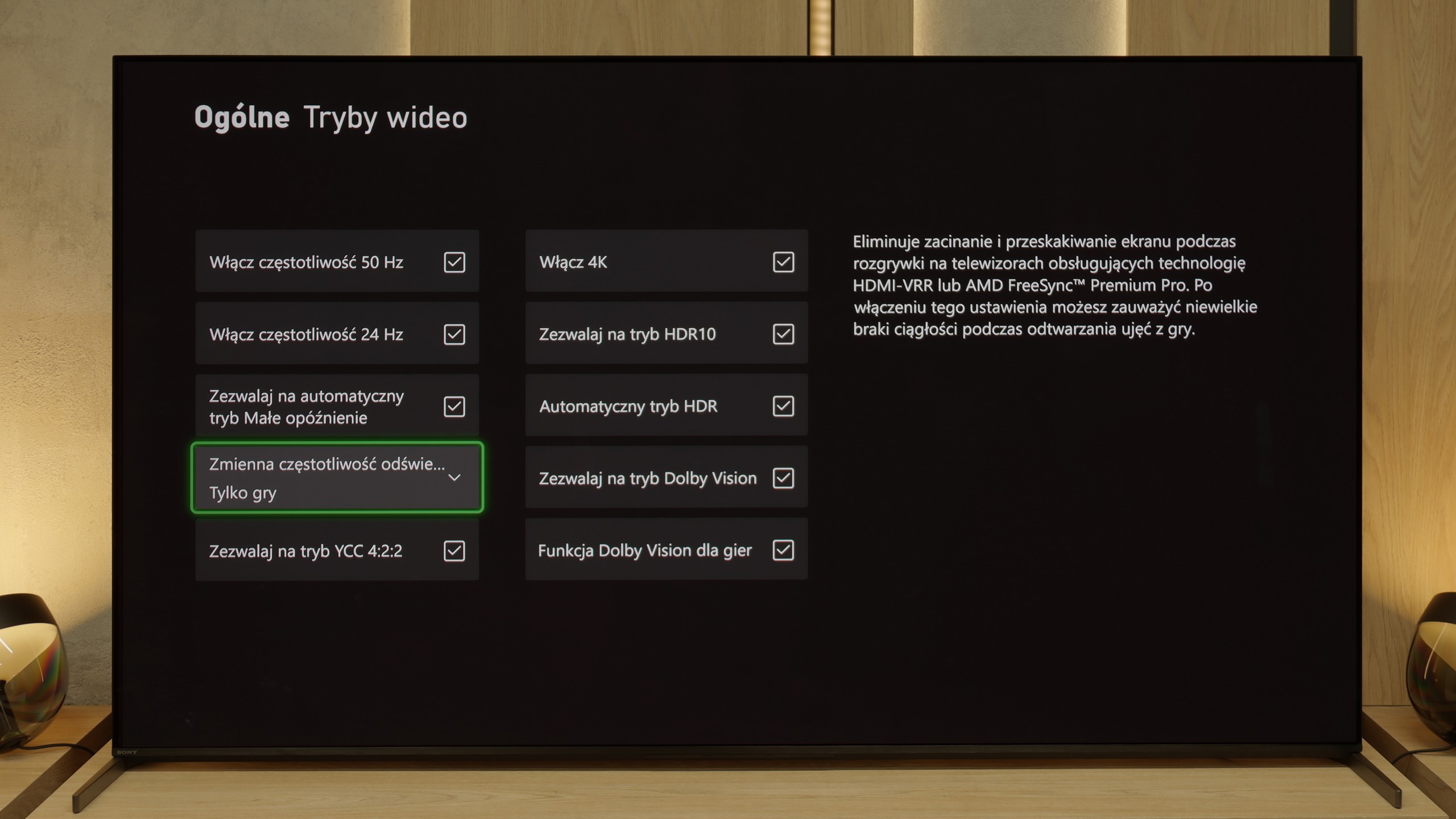 Review Sony Bravia 8 MK2 Console compatibility and gaming features