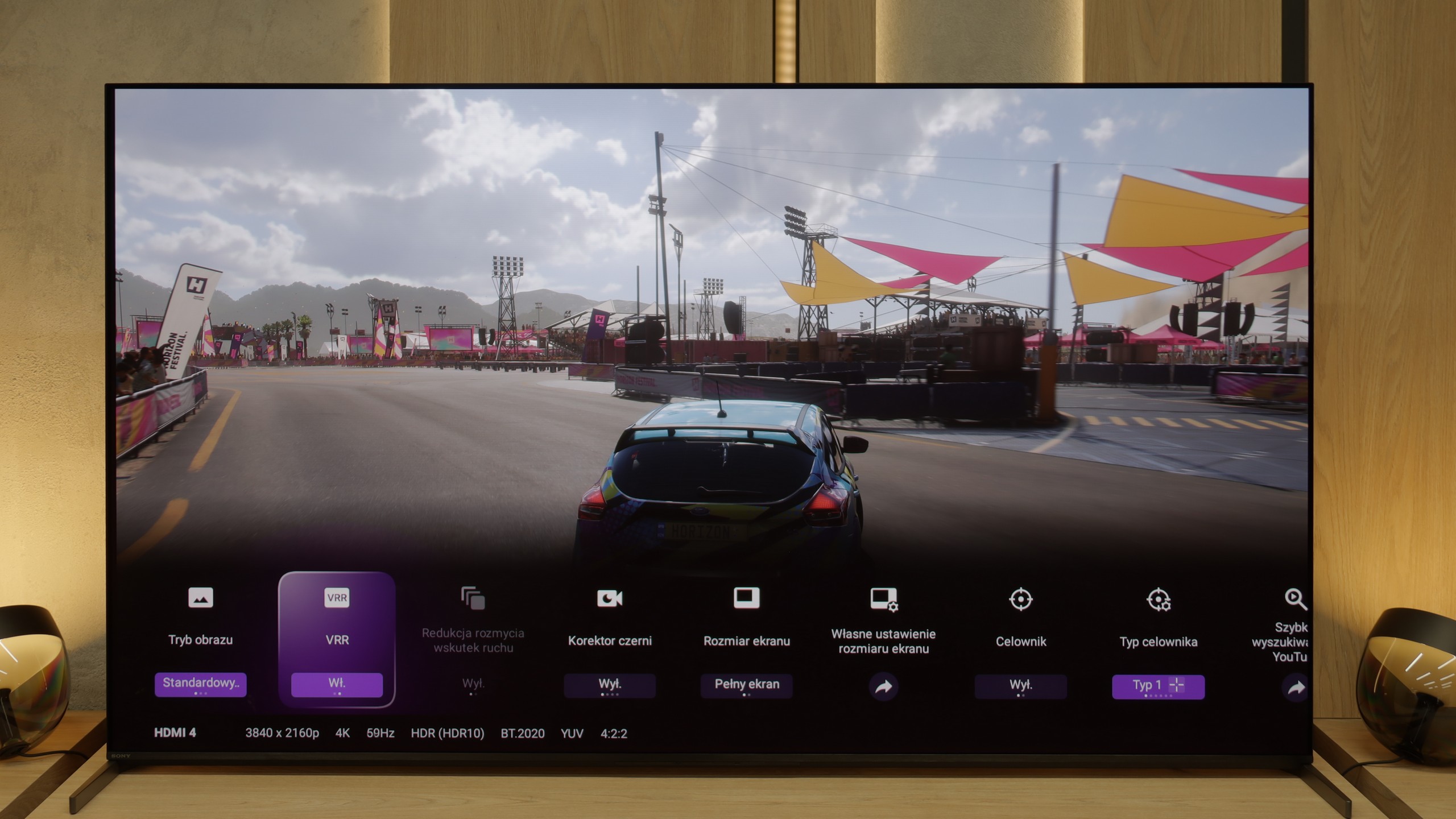 Review Sony Bravia 8 MK2 Console compatibility and gaming features