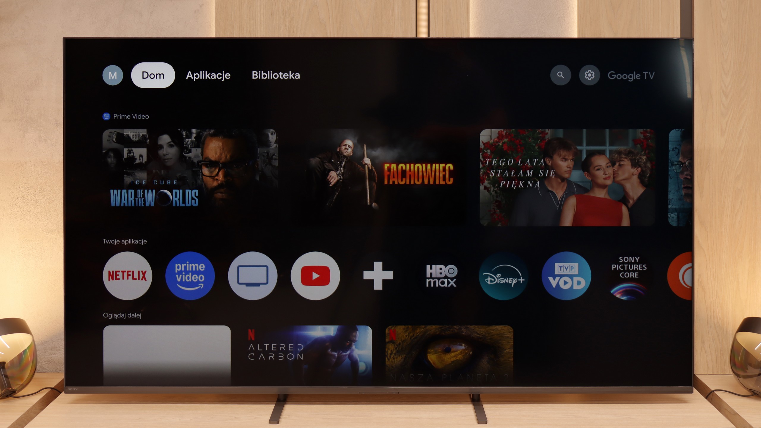 Test Sony BRAVIA 5 (XR5)  Funkcje telewizora