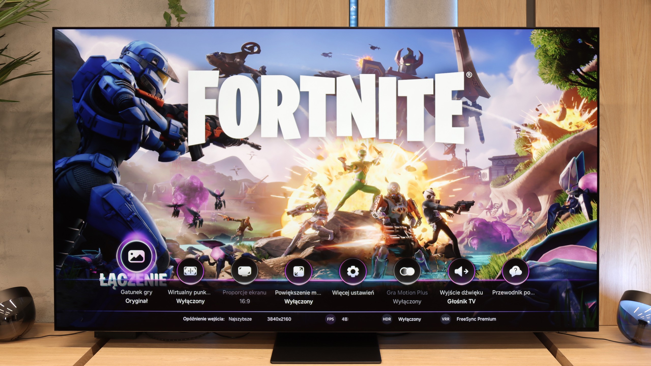 Test Samsung OLED S95F (TANDEM OLED) Funkcje dla graczy