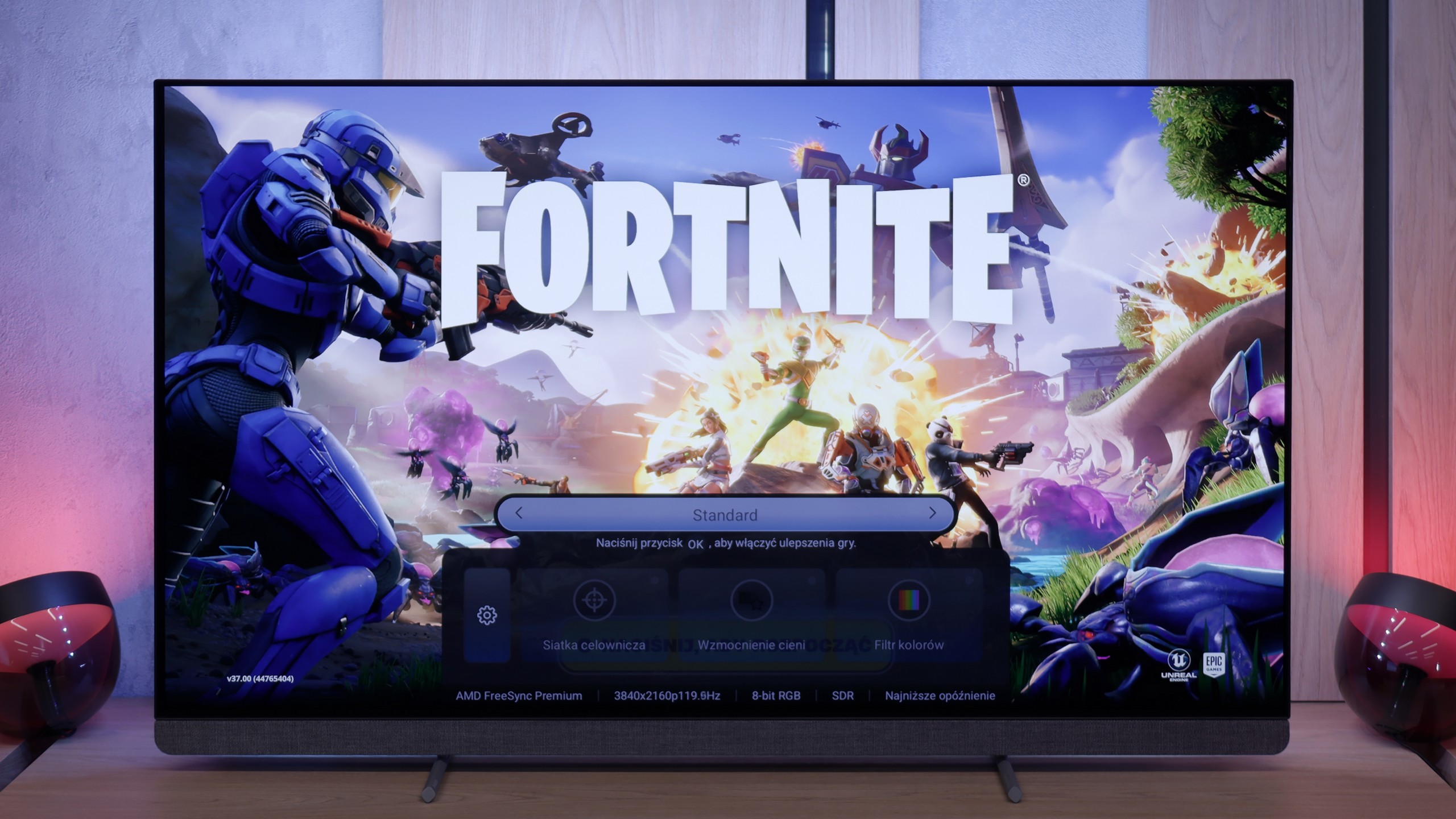 Review Philips OLED910 Console compatibility and gaming features