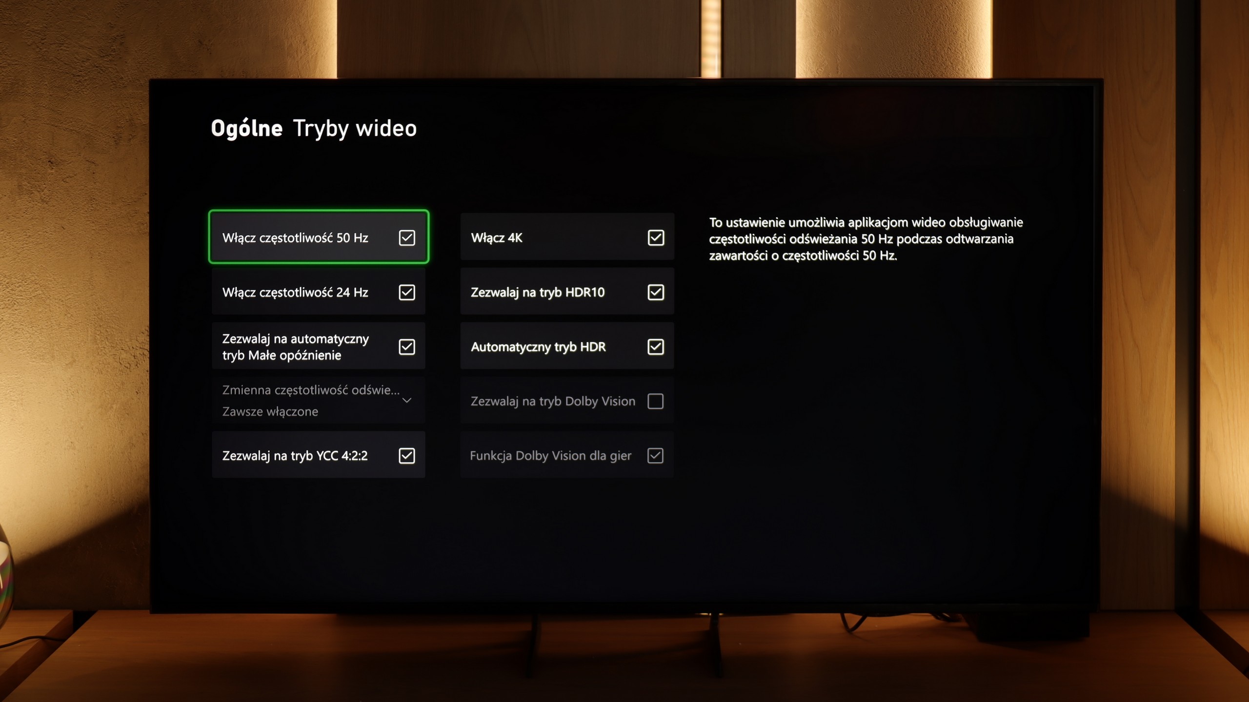Test Samsung Q7F Funkcje dla graczy