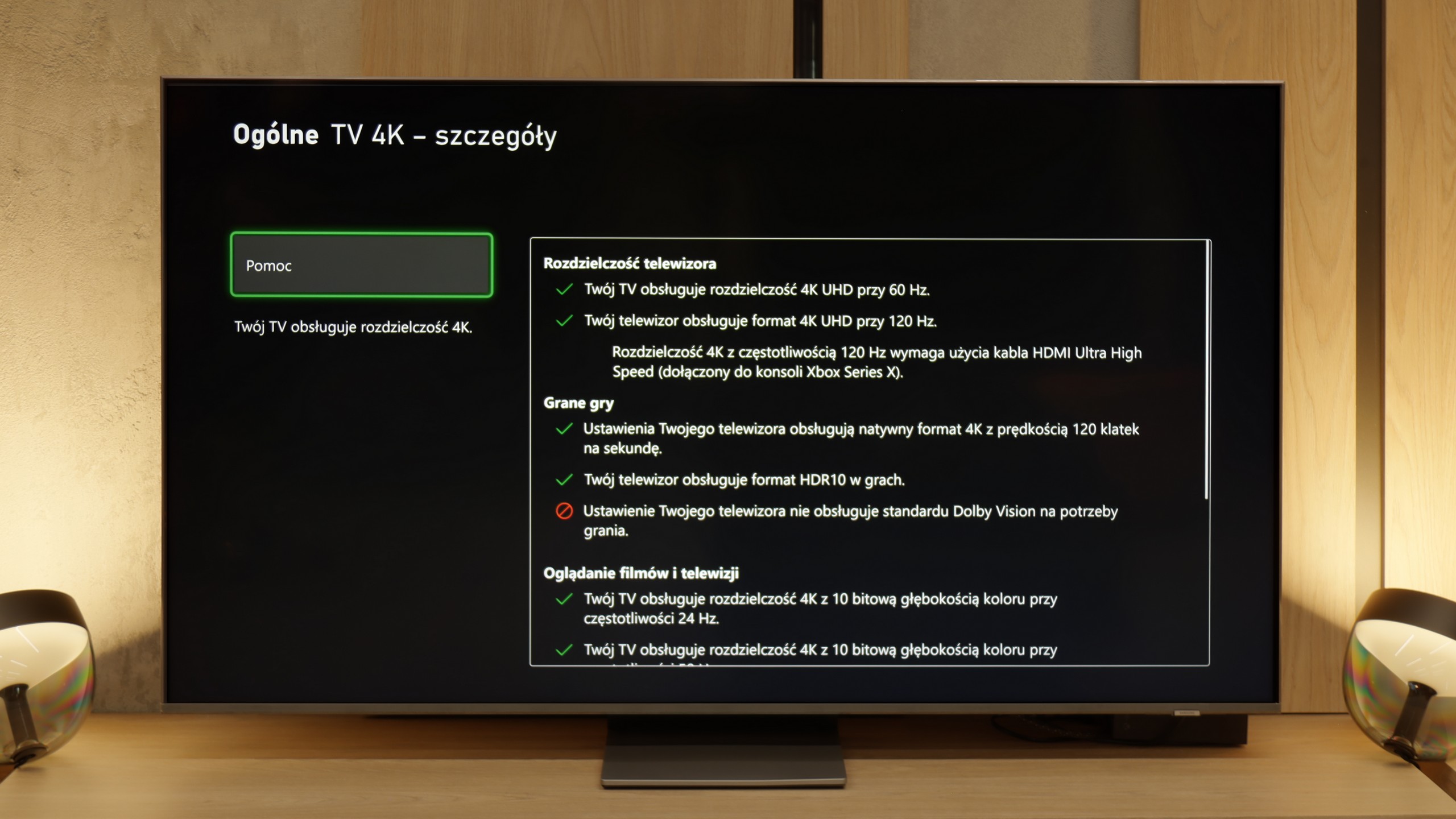 Test Samsung QN85F  Funkcje dla graczy