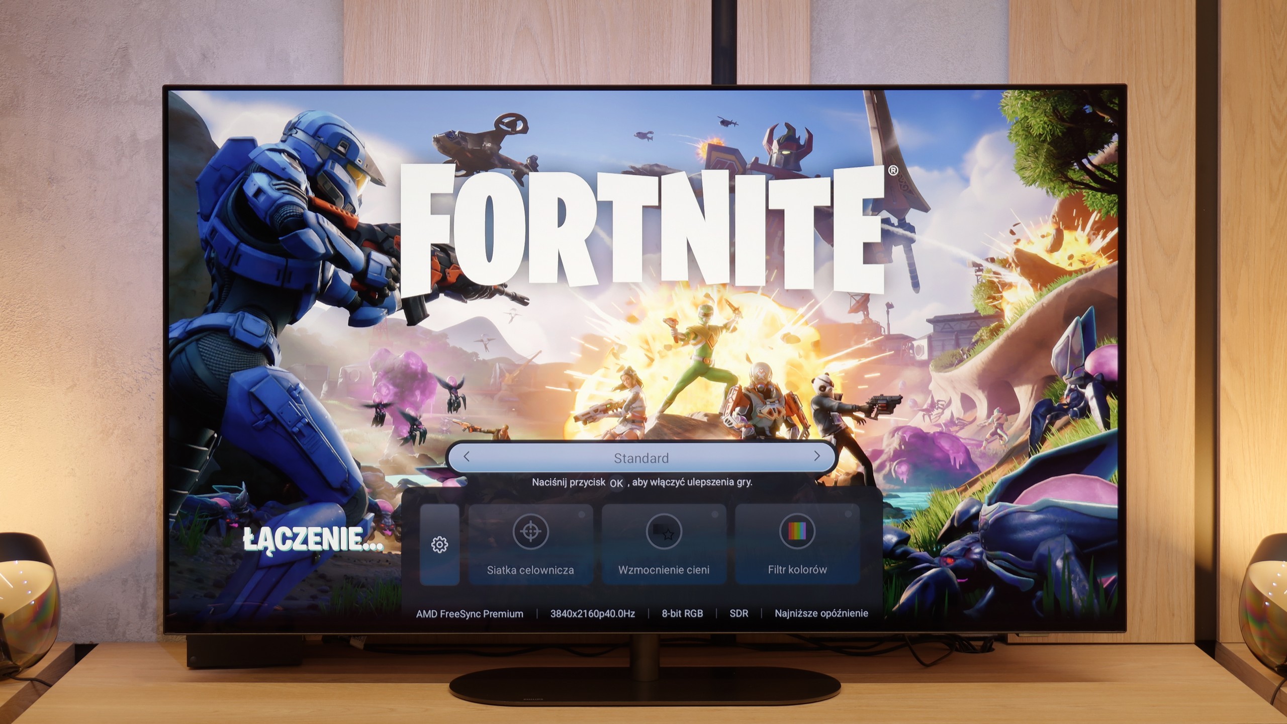 Review Philips OLED820 Console compatibility and gaming features