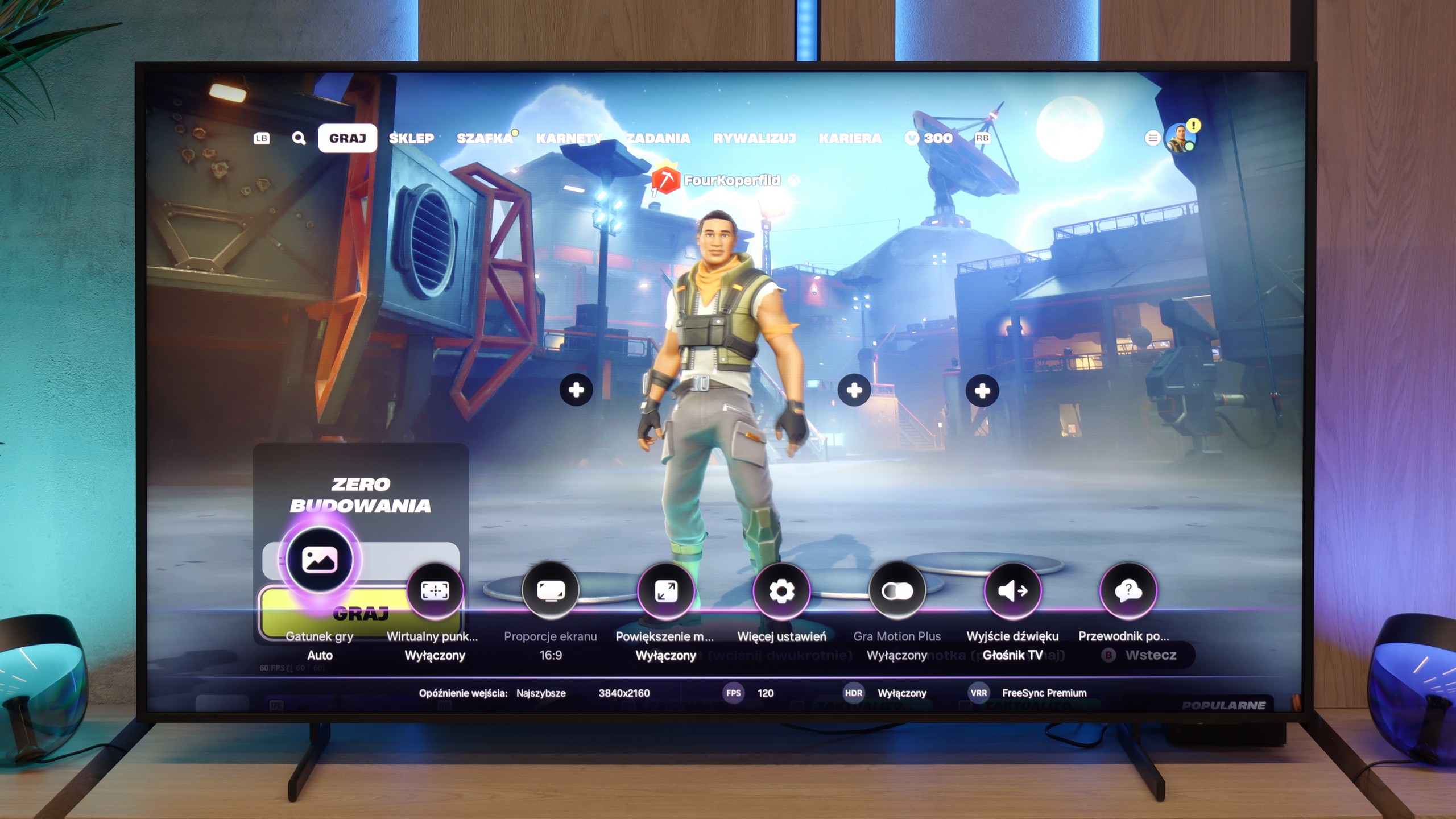 Test Samsung The Frame Pro Funkcje dla graczy